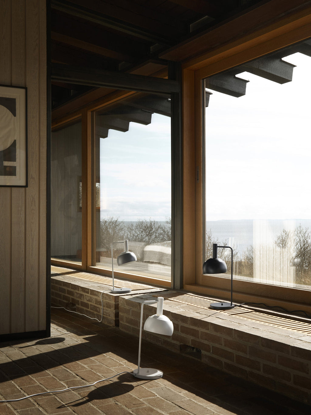 Lampe à poser Ake - Tons gris