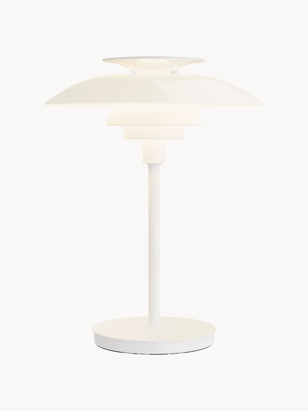 Petite lampe à poser LED portable Banks, intensité ajustable - Blanc naturel