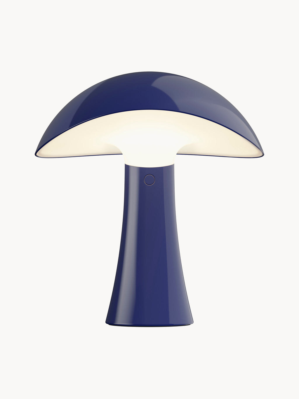 Petite lampe à poser LED portable Pax, intensité ajustable - Bleu foncé, blanc