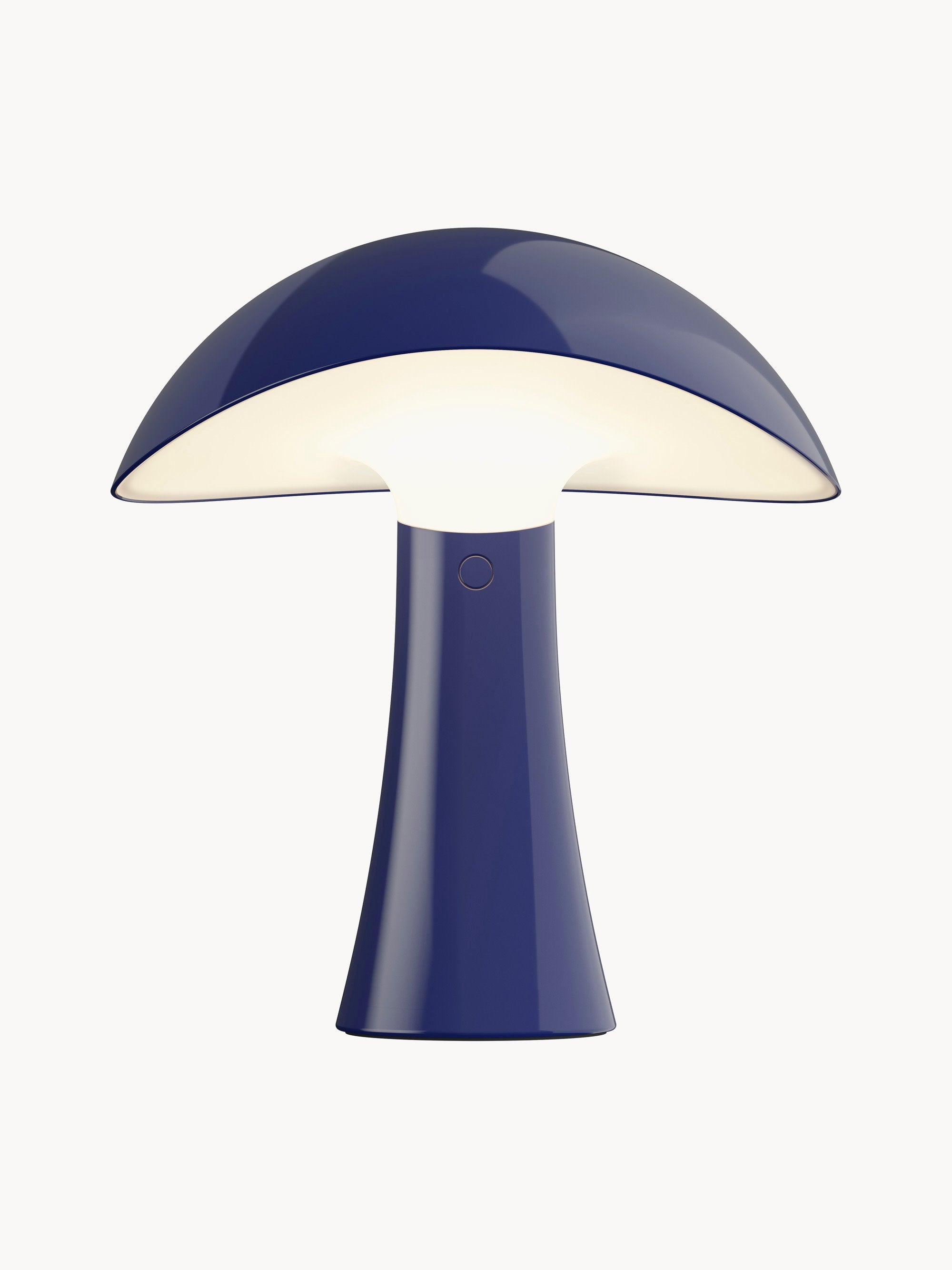 Petite lampe à poser LED portable Pax, intensité ajustable - Bleu foncé, blanc