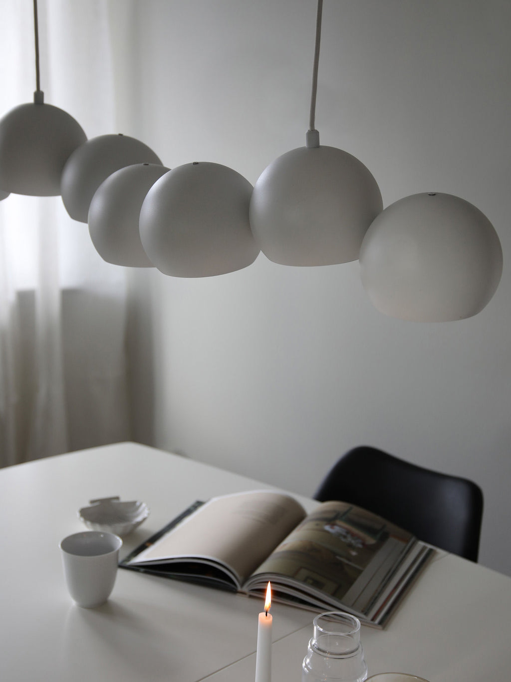 Grande suspension Shep - Blanc