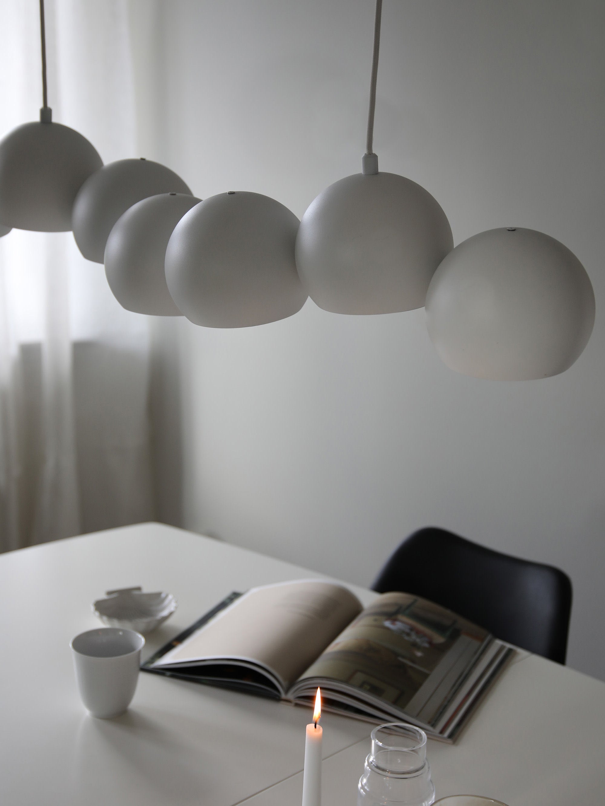 Grande suspension Shep - Blanc