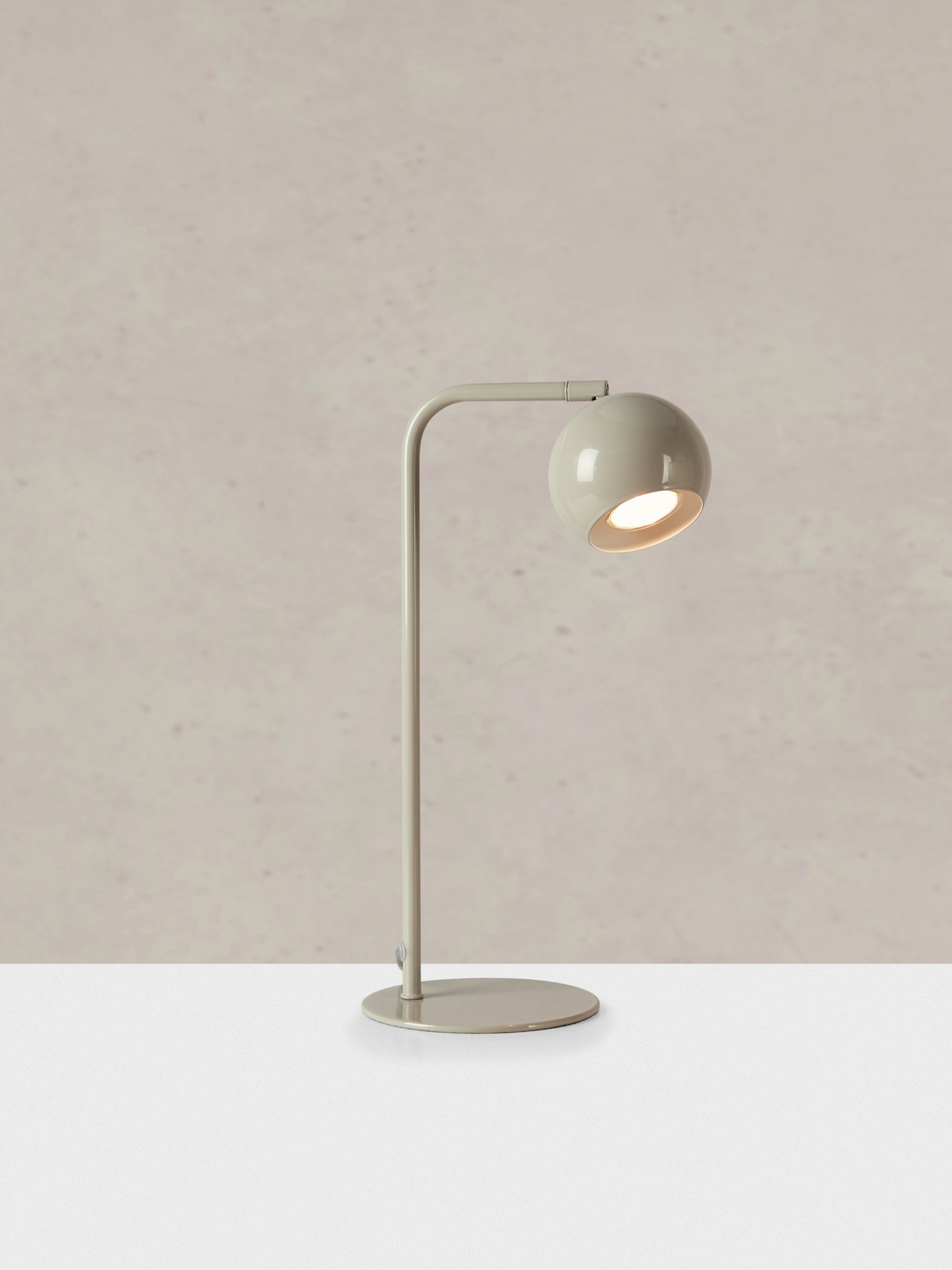 Lampe à poser Nino - Gris fumé
