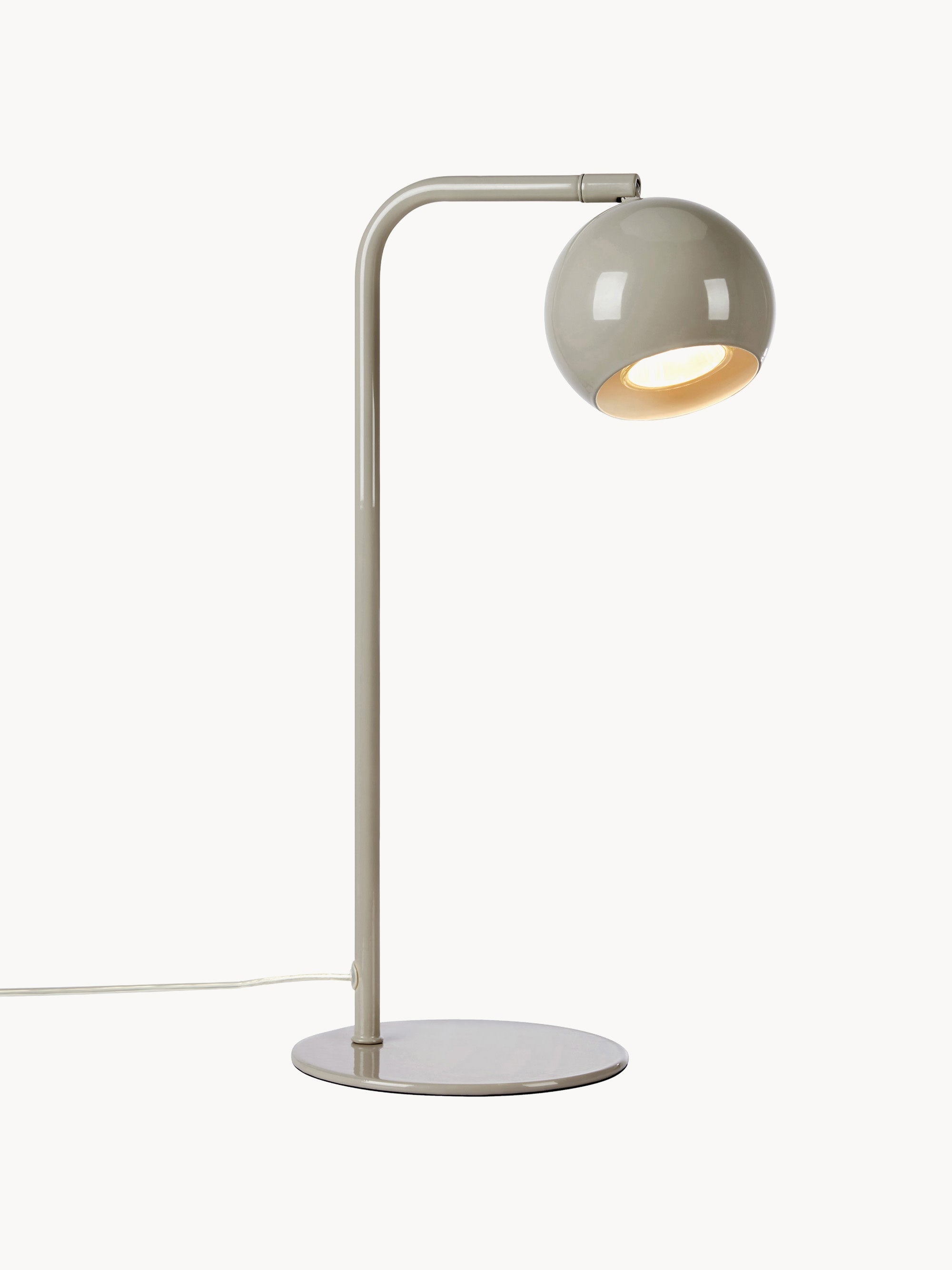Lampe à poser Nino - Gris fumé