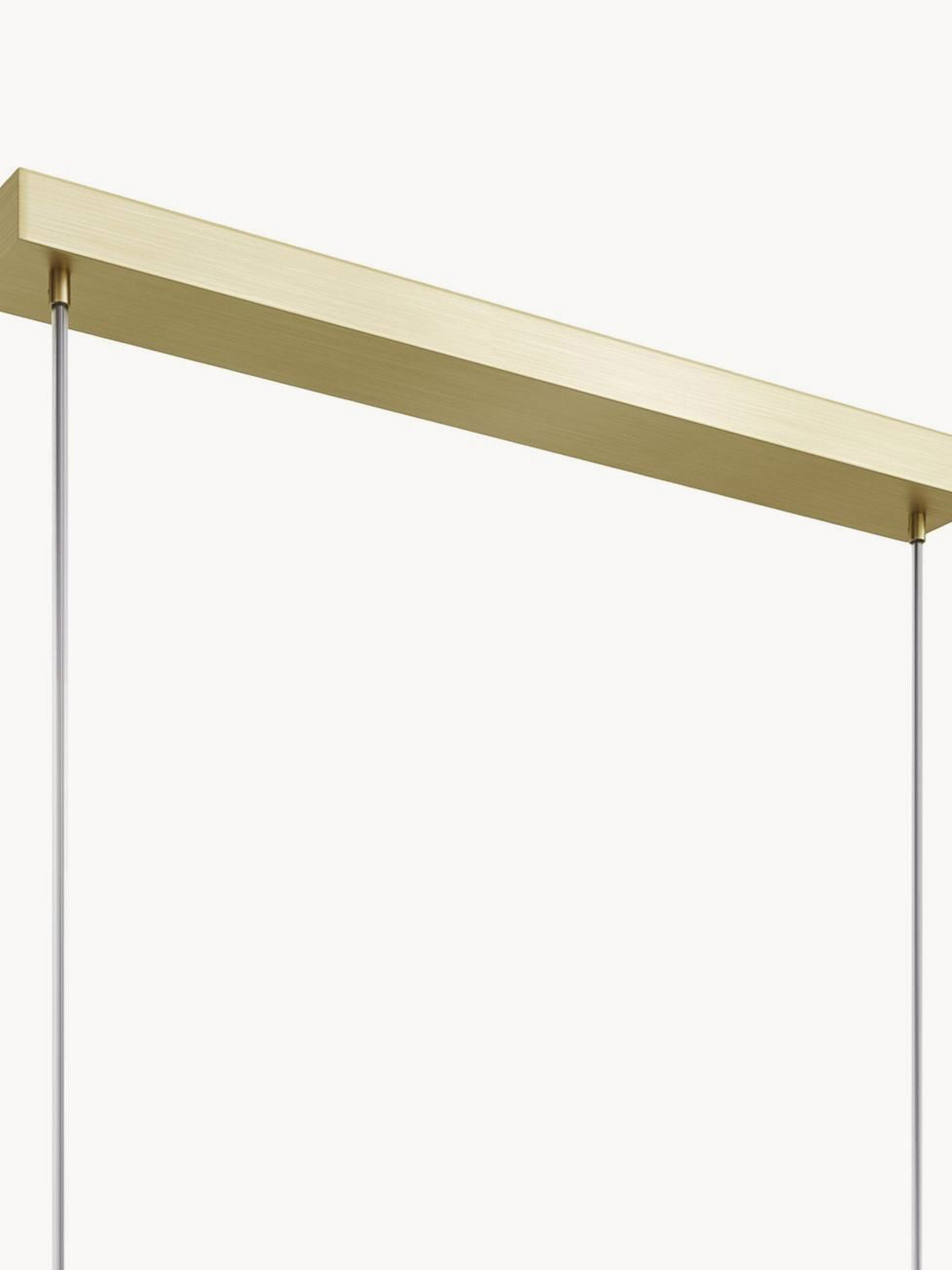 Suspension Nash - Anthracite, transparent, doré