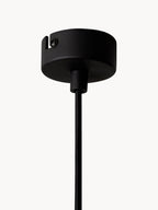 Petite suspension Clyde - Noir, transparent