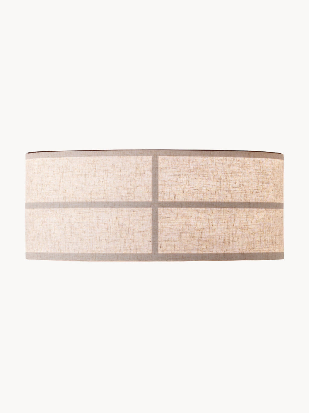 Plafonnier artisanal en lin Varg - Beige