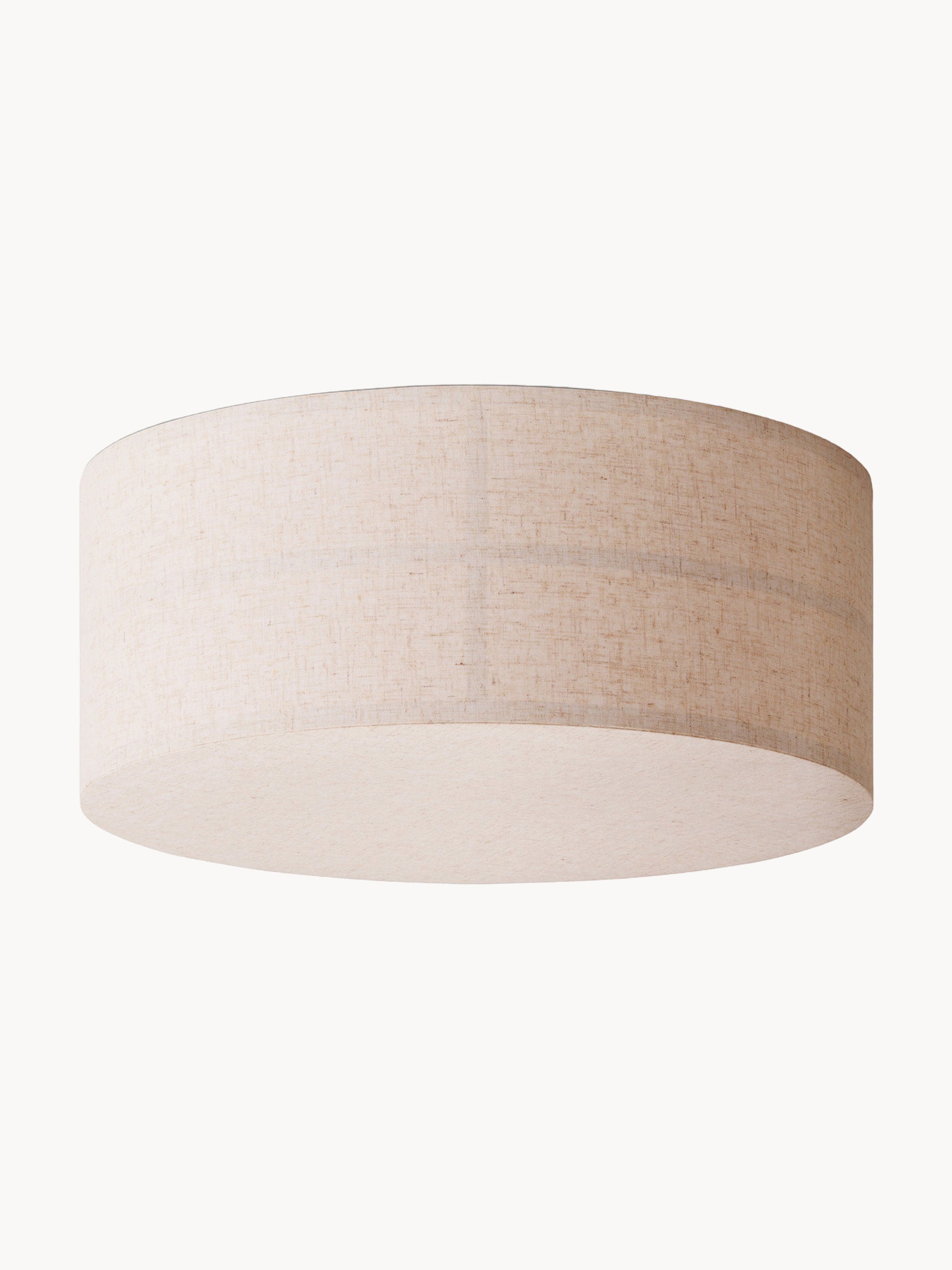 Plafonnier artisanal en lin Varg - Beige