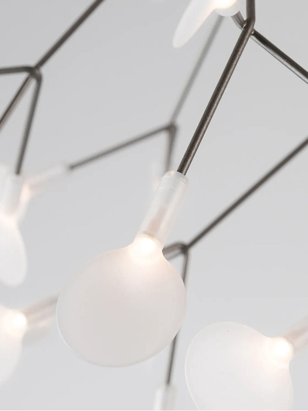 Suspension LED à intensité variable Anker - Blanc, gris foncé