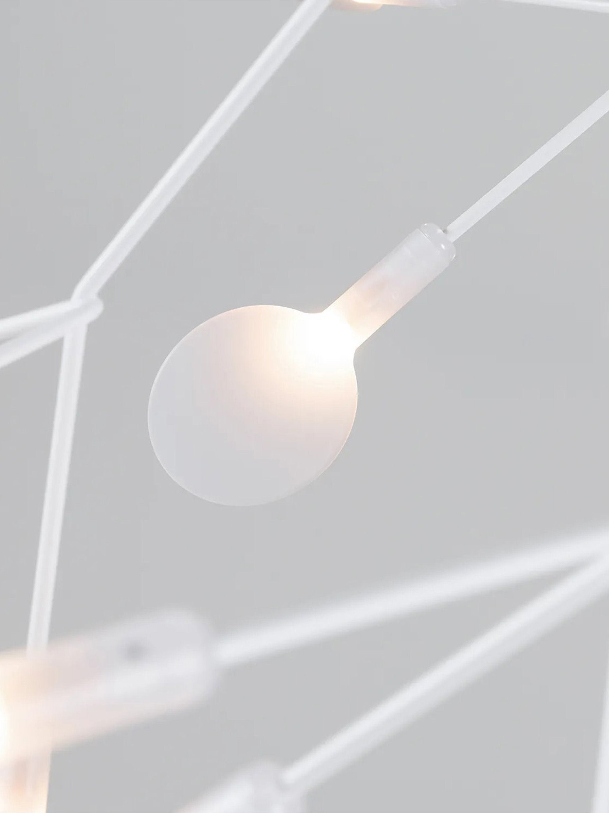 Suspension LED à intensité variable Anker - Blanc