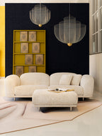 Lustre LED Ulric, intensité ajustable - Argenté, laiton