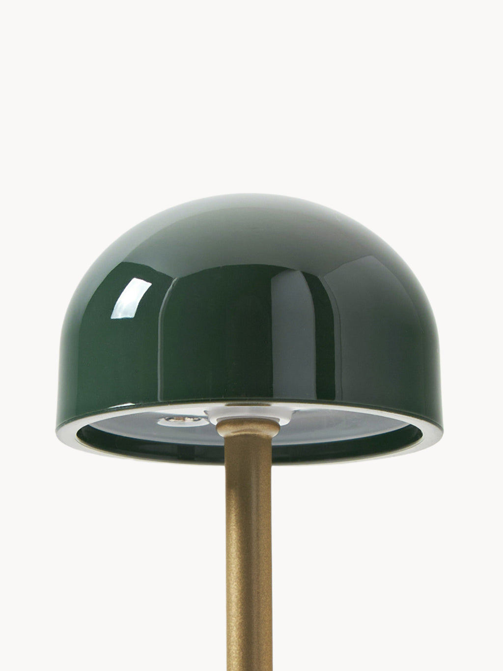Petite lampe à poser LED Larkin, intensité ajustable - Vert, doré