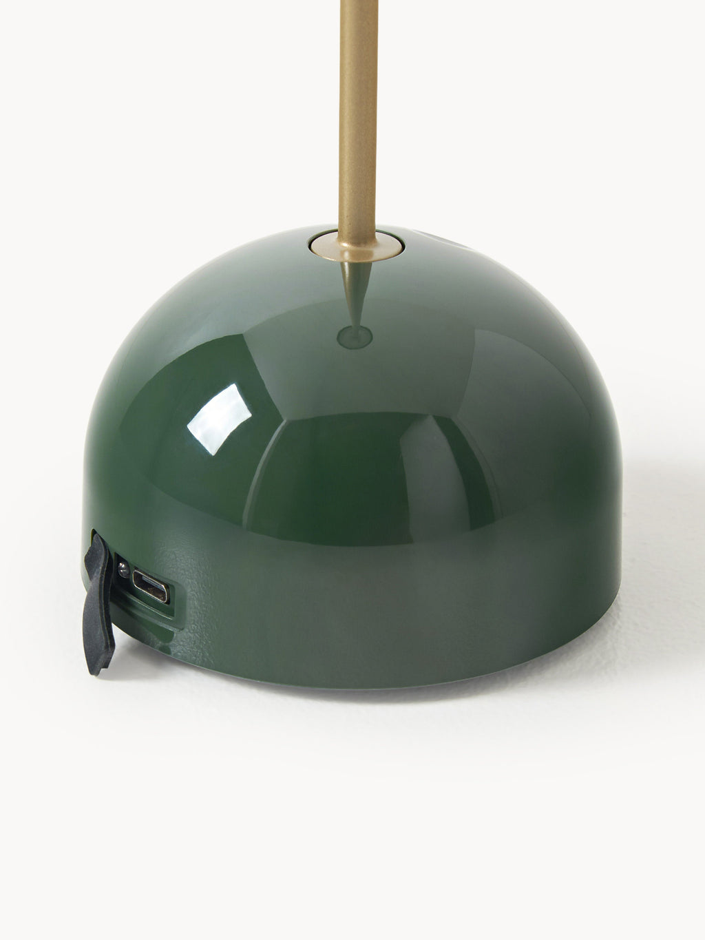 Petite lampe à poser LED Larkin, intensité ajustable - Vert, doré
