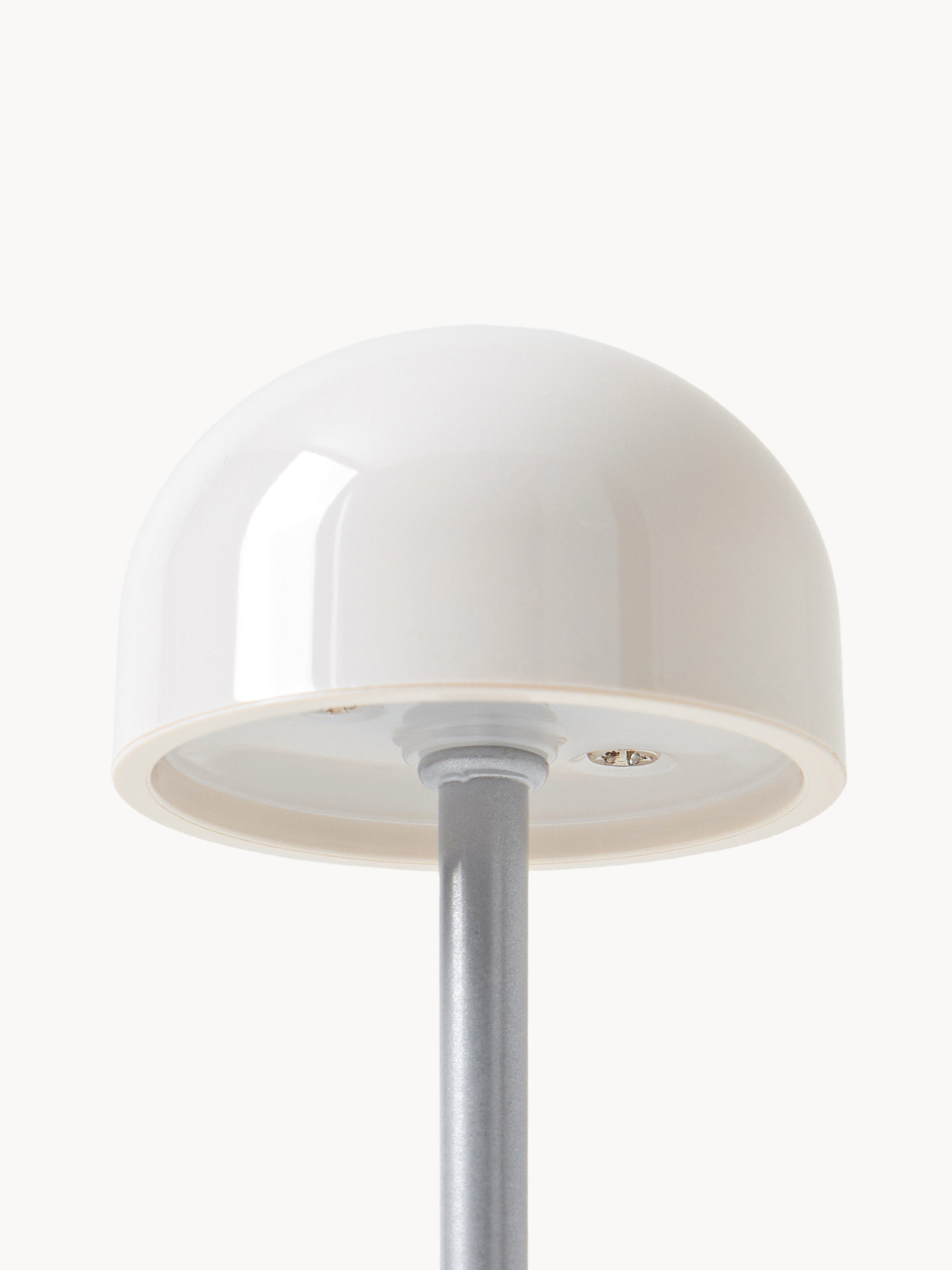 Petite lampe à poser LED Larkin, intensité ajustable - Blanc, argenté