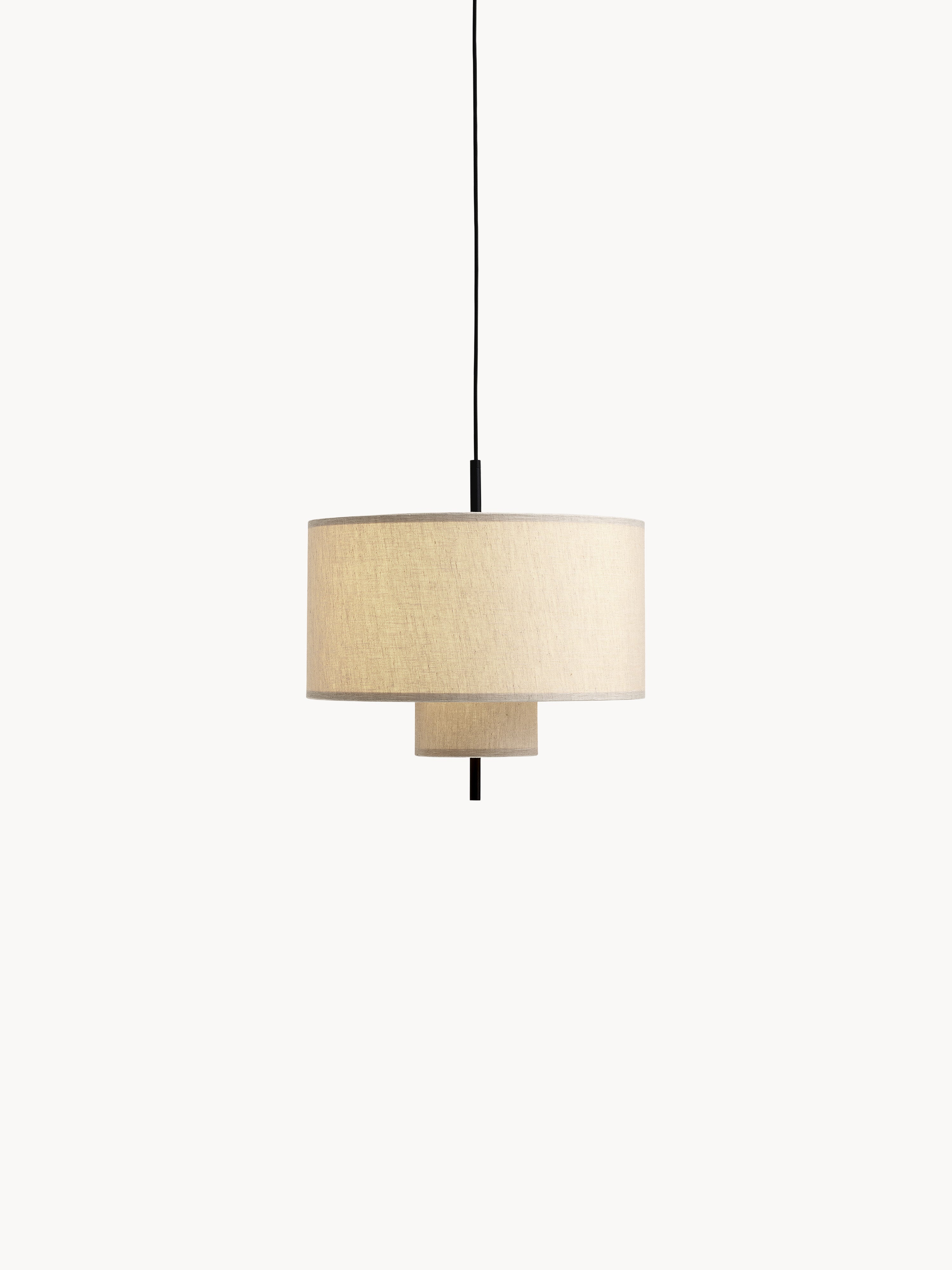 Suspension Frej - Beige clair, noir