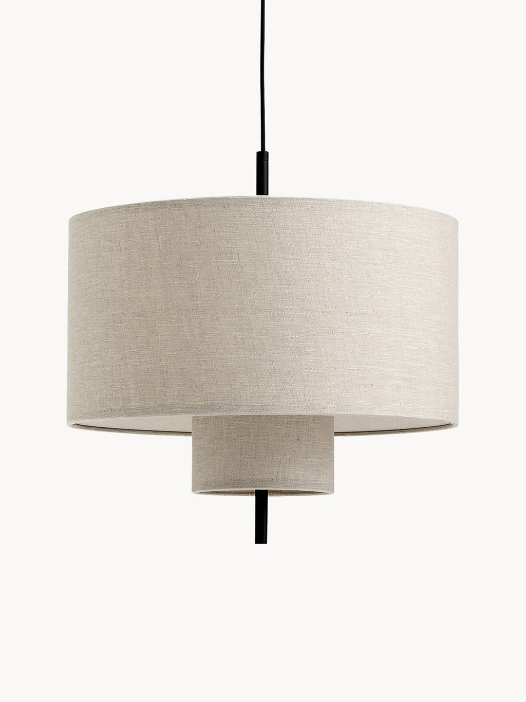Suspension Frej - Beige clair, noir