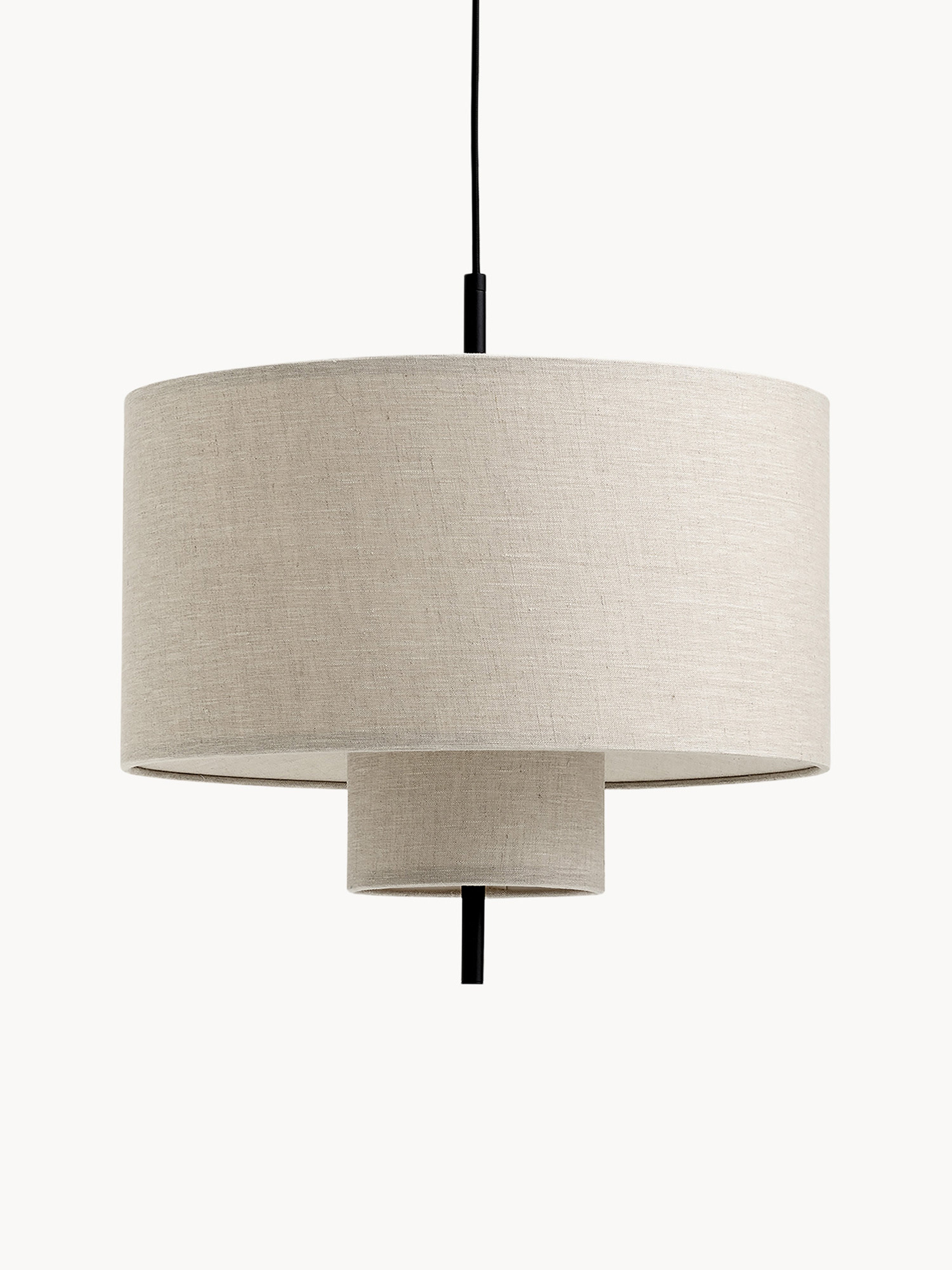 Suspension Frej - Beige clair, noir