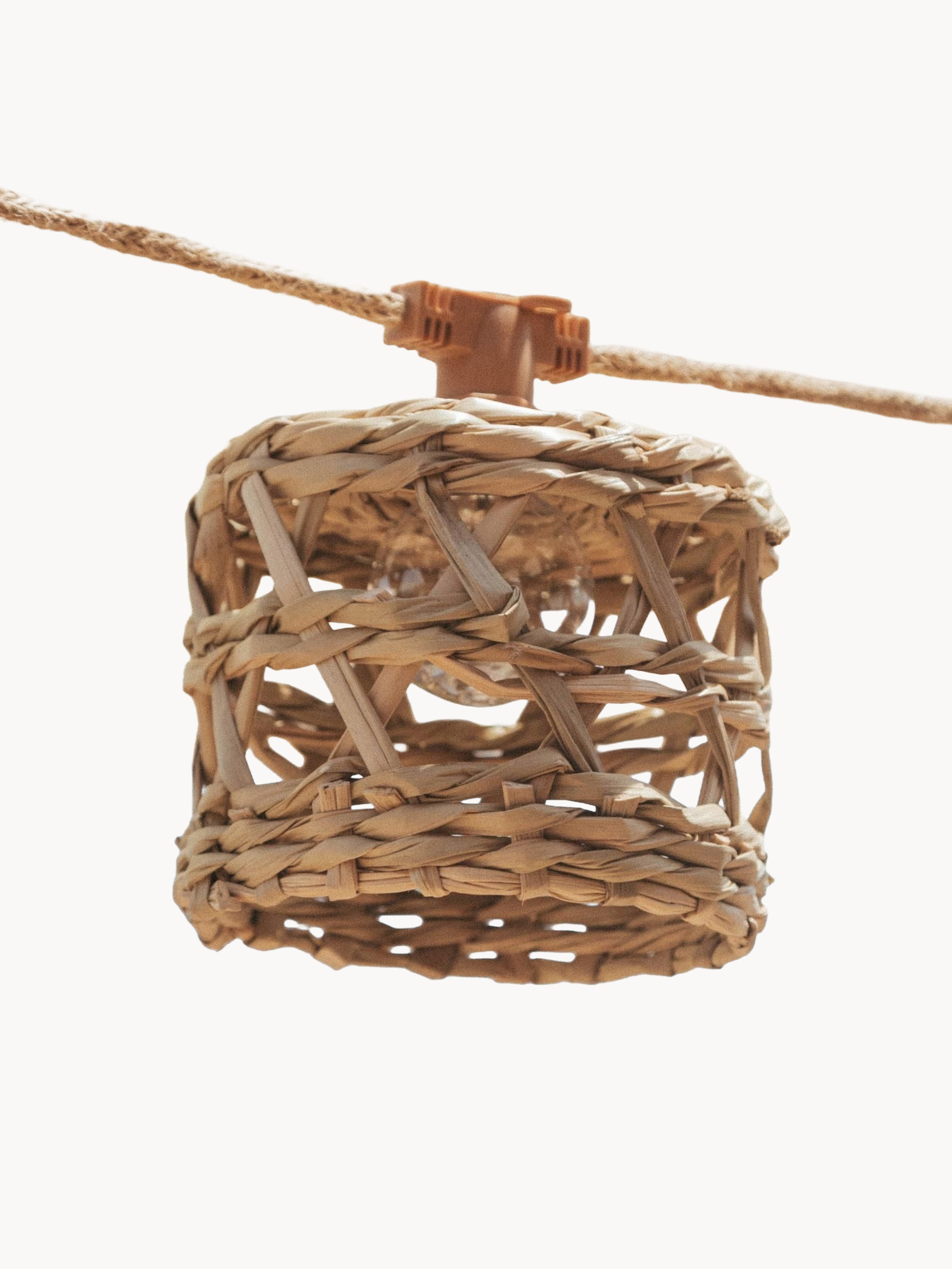 Guirlande lumineuse LED solaire Scofield - Beige