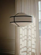 Suspension Torje - Blanc, noir
