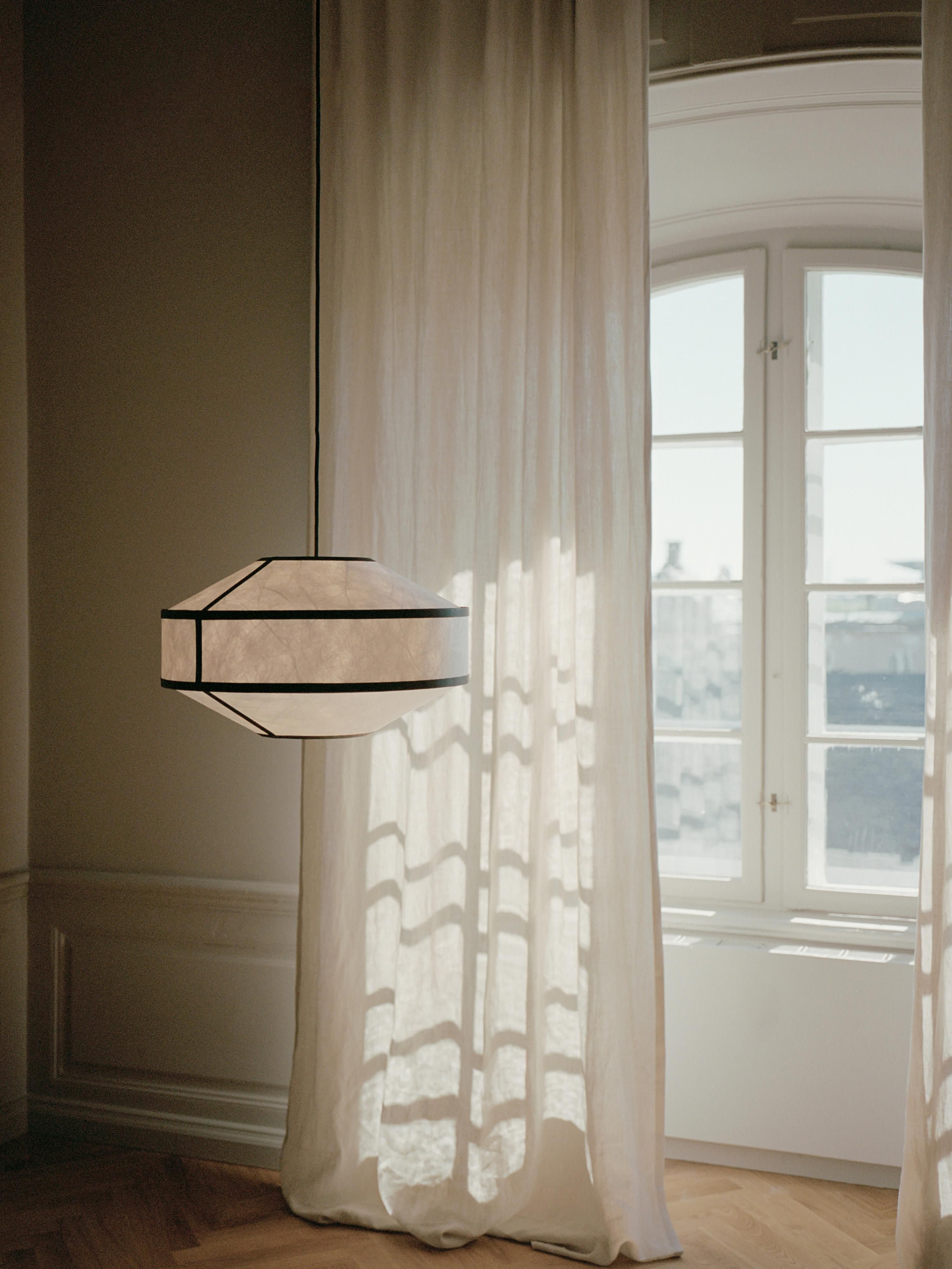 Suspension Torje - Blanc, noir