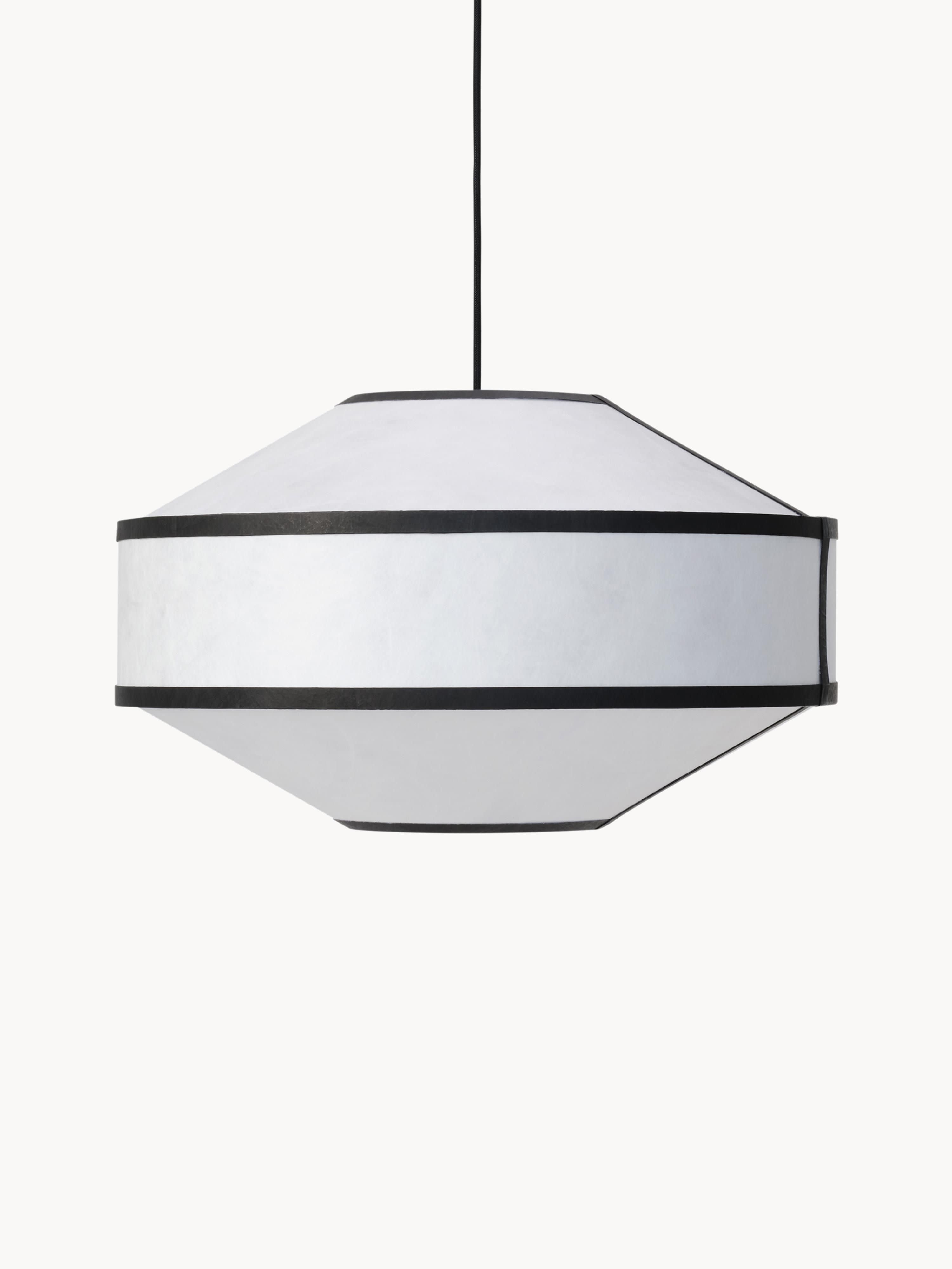 Suspension Torje - Blanc, noir