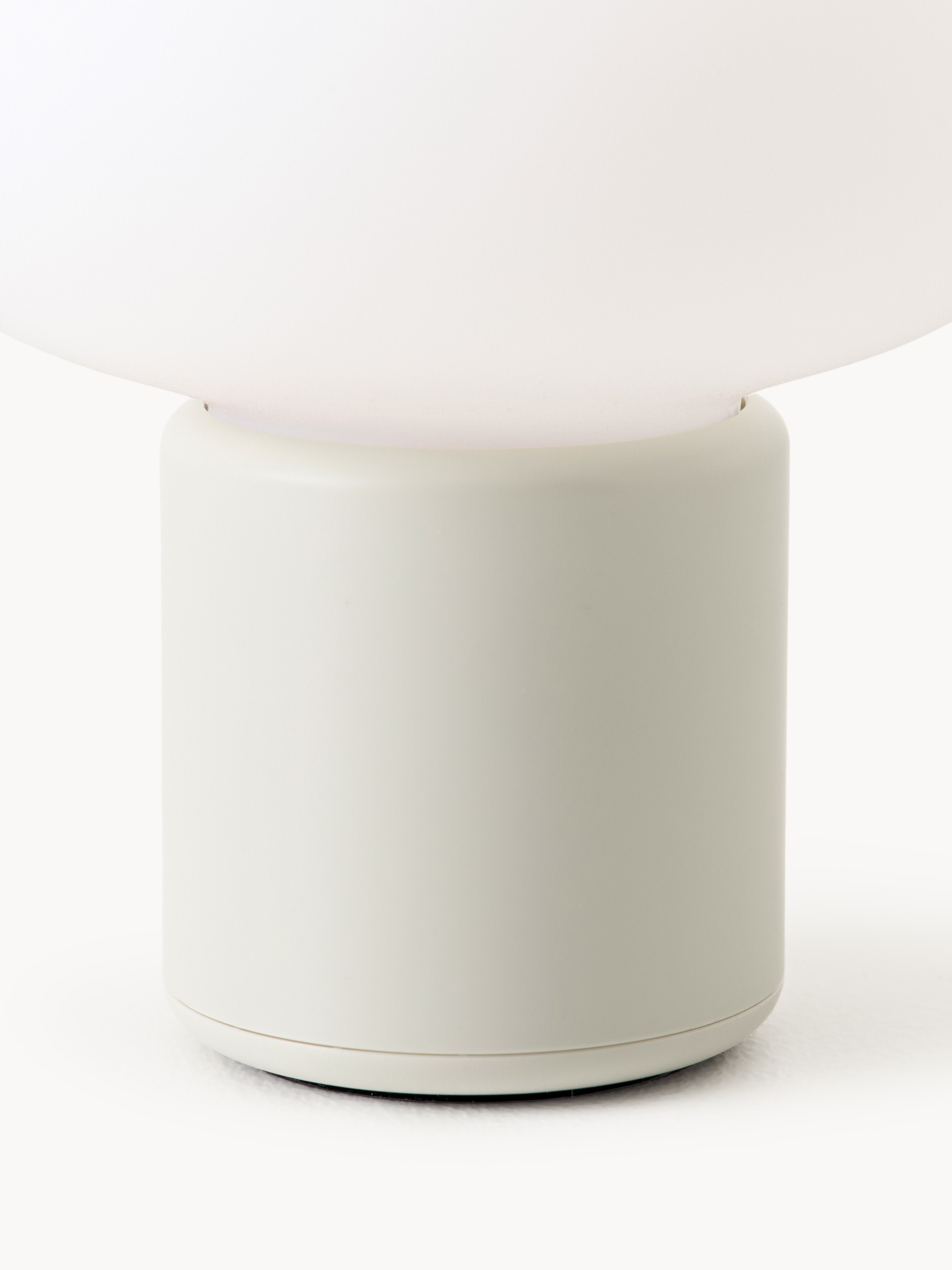 Petite lampe à poser mobile Noble, intensité ajustable - Blanc, gris clair