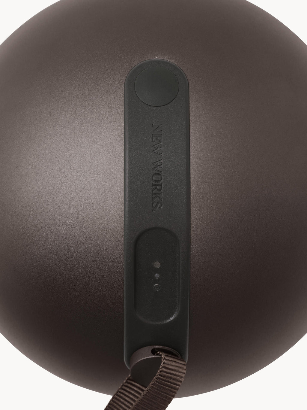 Lampe d'extérieur mobile August, intensité ajustable - Tons bruns, blanc