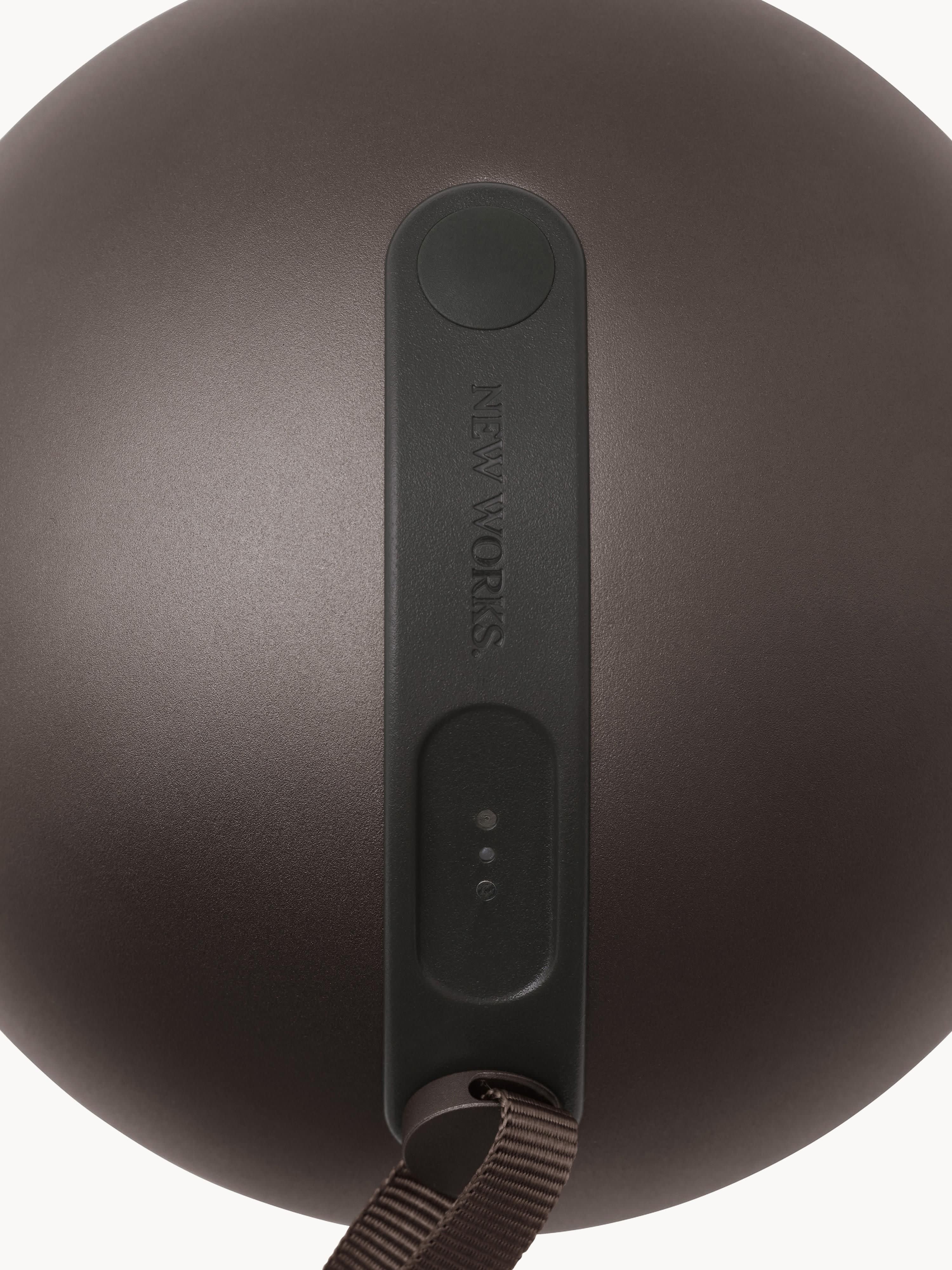 Lampe d'extérieur mobile August, intensité ajustable - Tons bruns, blanc