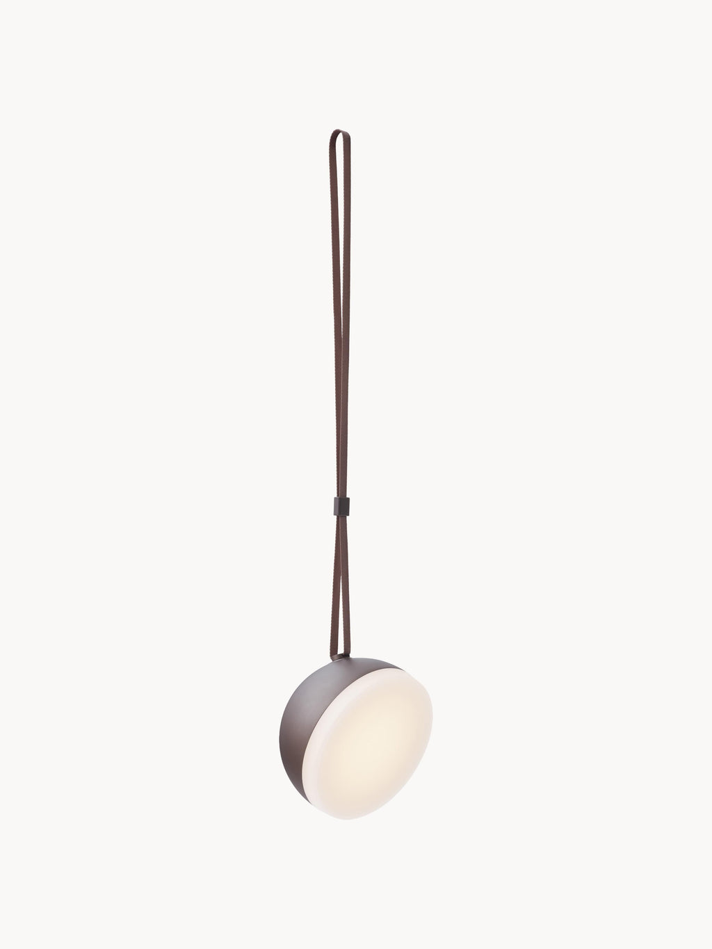 Lampe d'extérieur mobile August, intensité ajustable - Tons bruns, blanc