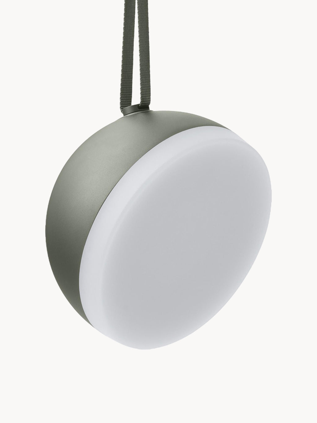Lampe d'extérieur mobile August, intensité ajustable - Vert olive, blanc