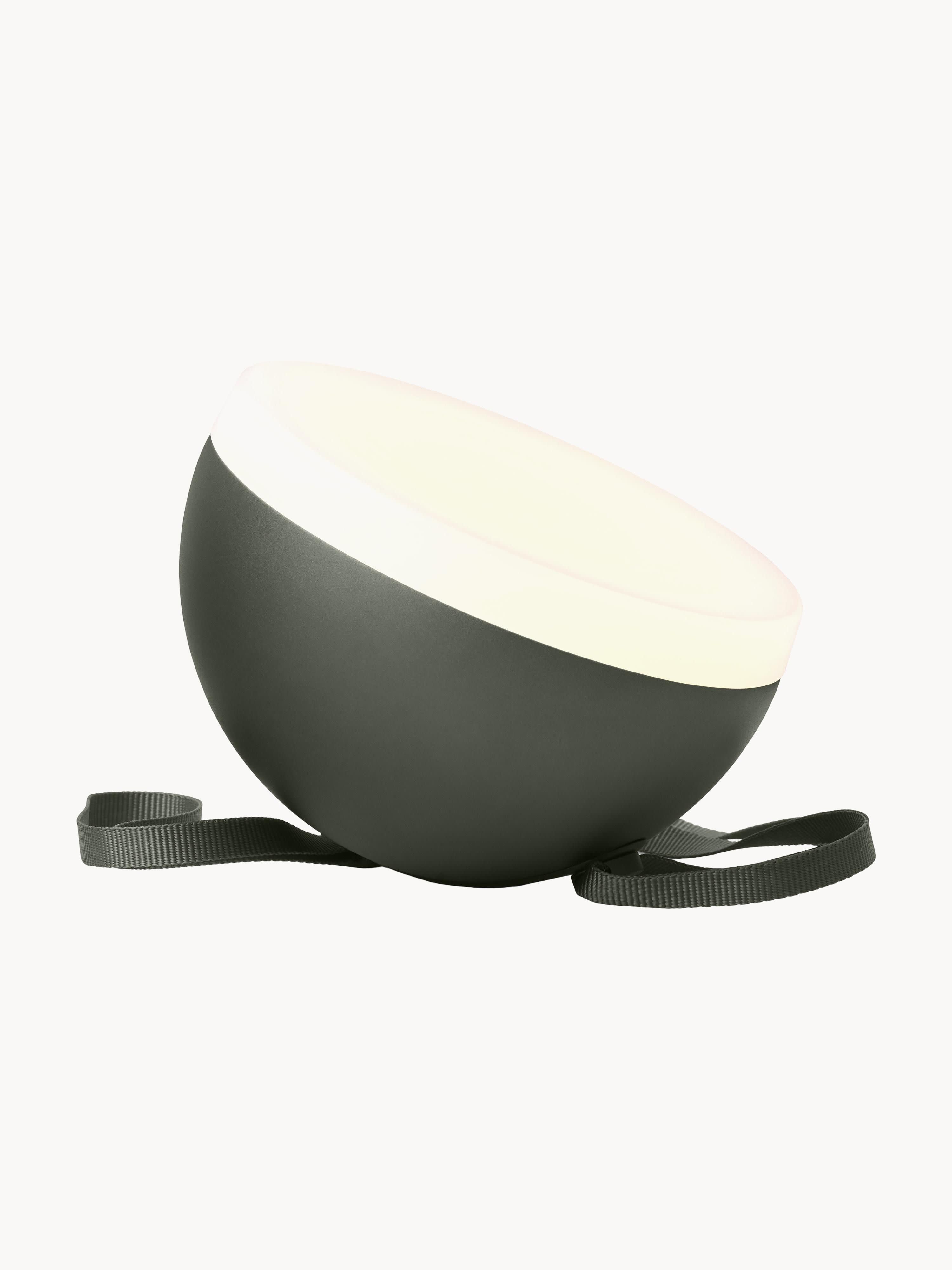 Lampe d'extérieur mobile August, intensité ajustable - Vert olive, blanc