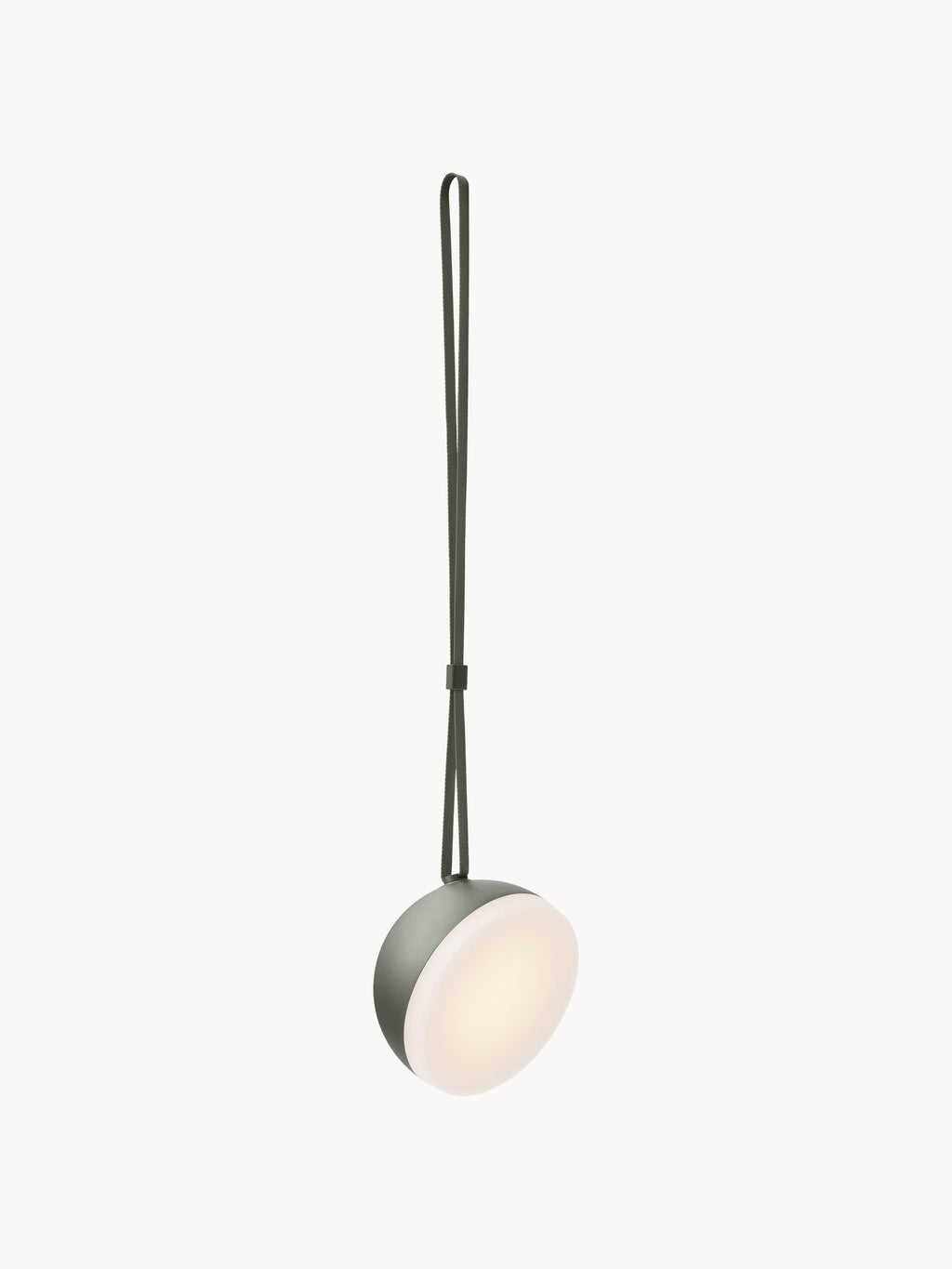 Lampe d'extérieur mobile August, intensité ajustable - Vert olive, blanc