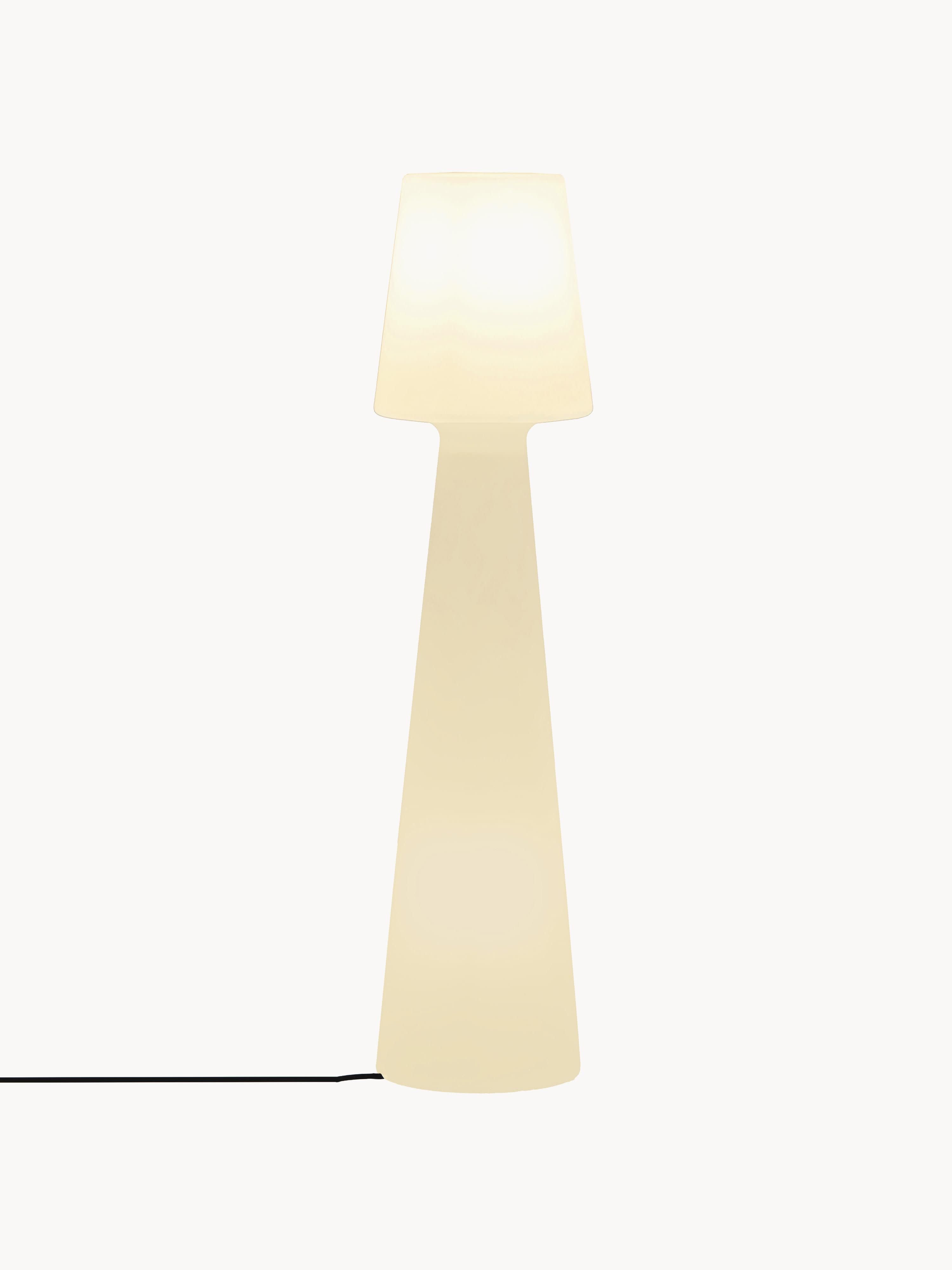 Lampadaire d'extérieur LED Brodde - Blanc cassé