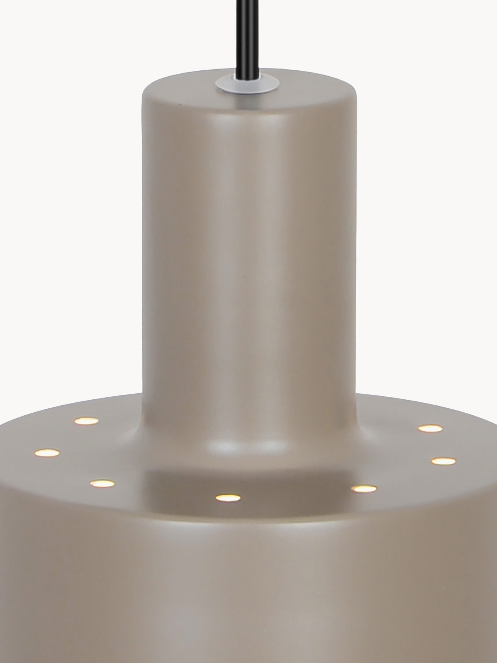 Petite suspension Jair - Taupe, noir