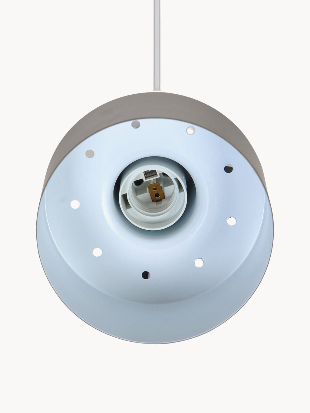 Petite suspension Jair - Taupe, noir