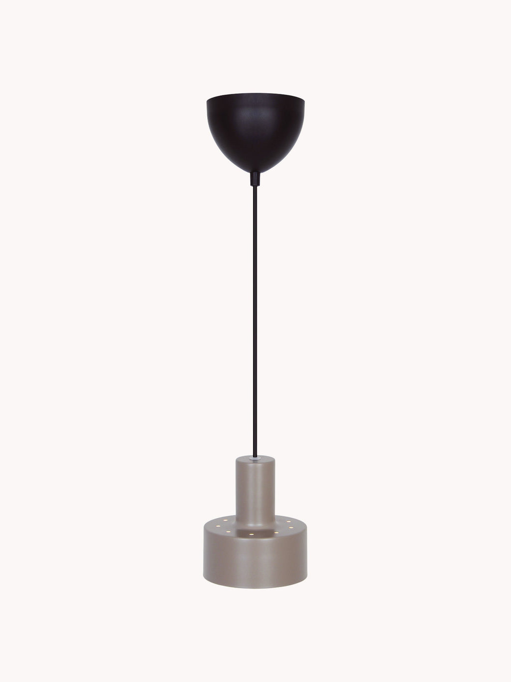 Petite suspension Jair - Taupe, noir