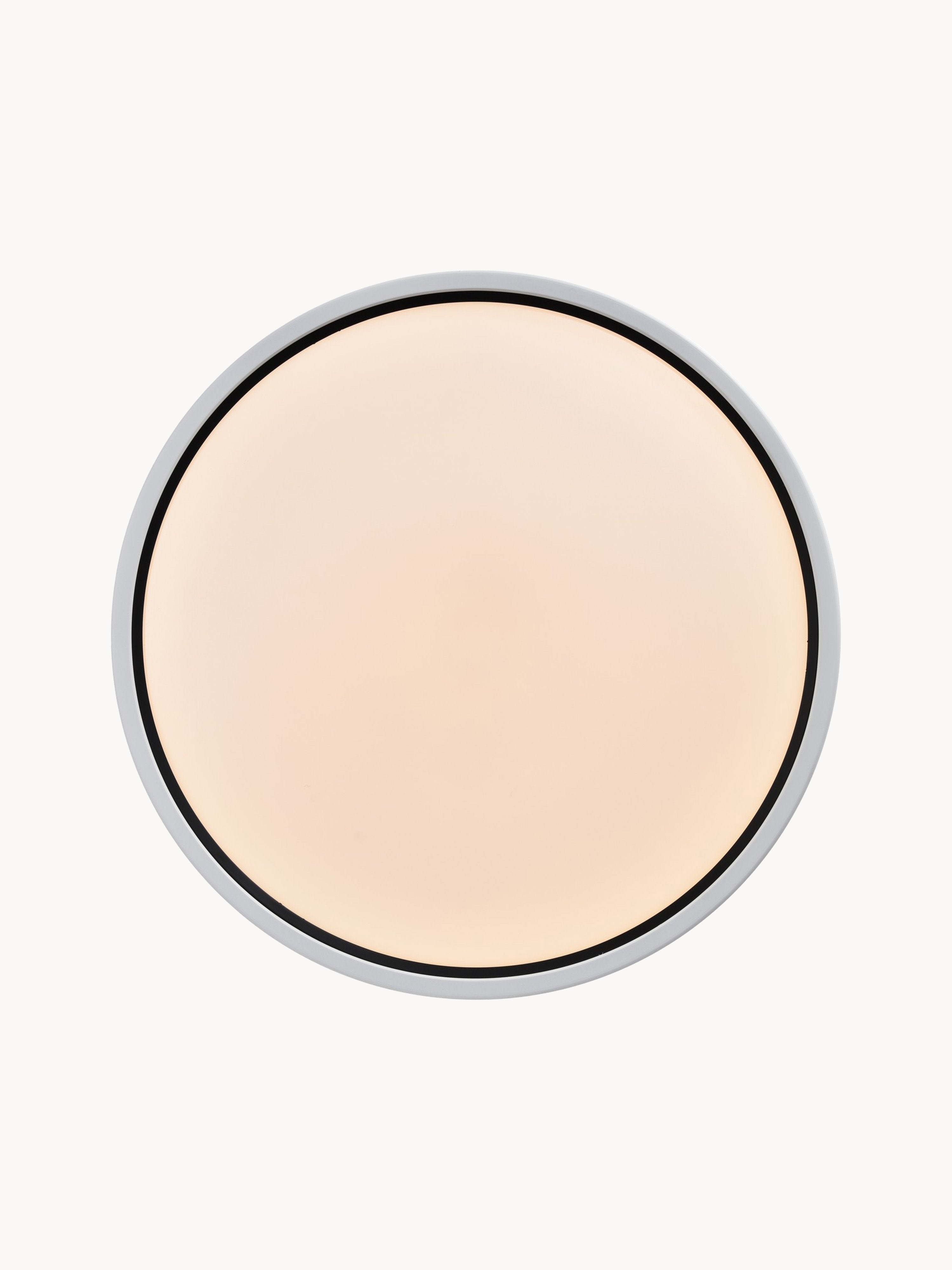 Plafonnier LED Sol, intensité ajustable - Blanc