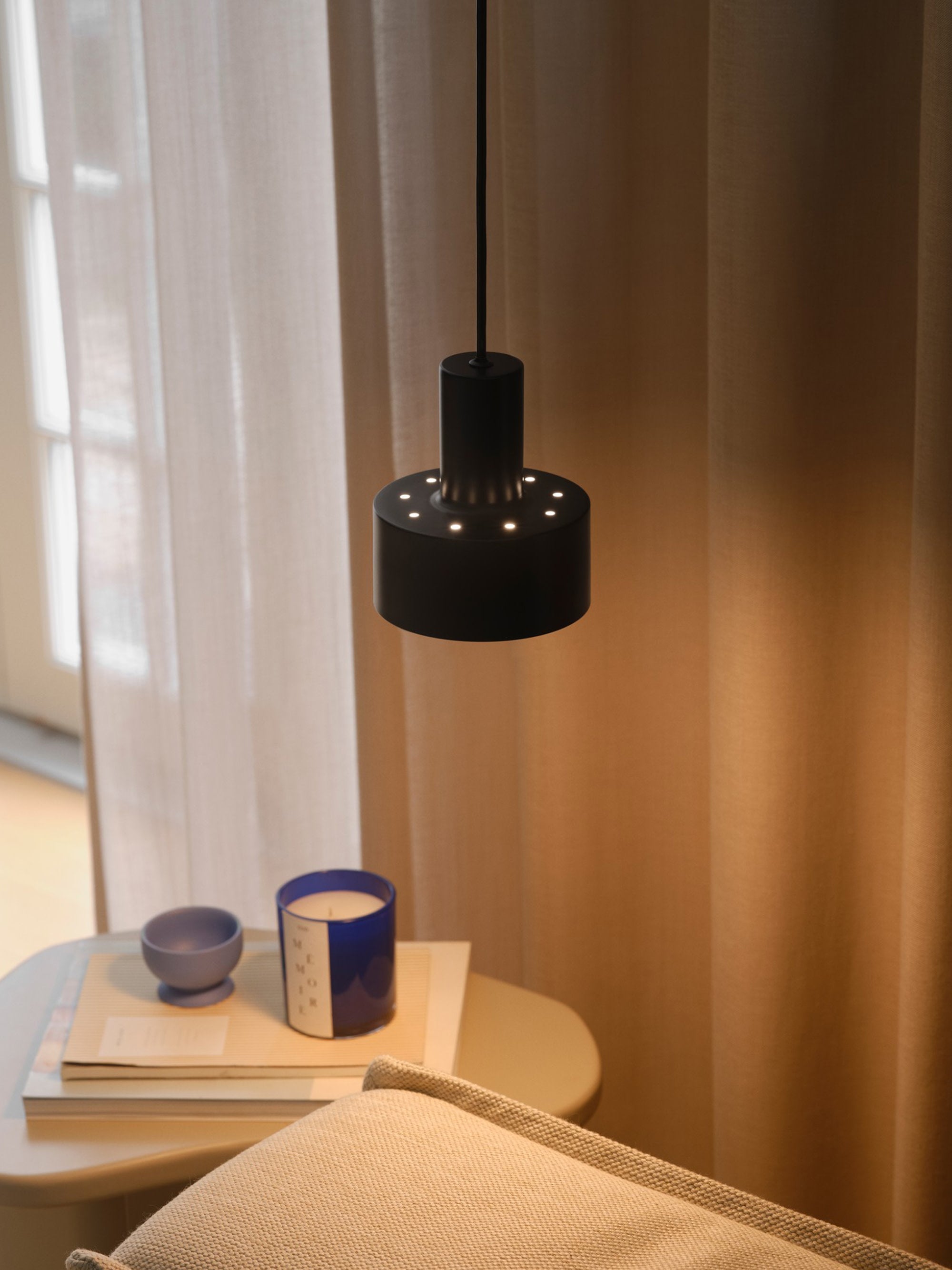 Petite suspension Jair - Noir