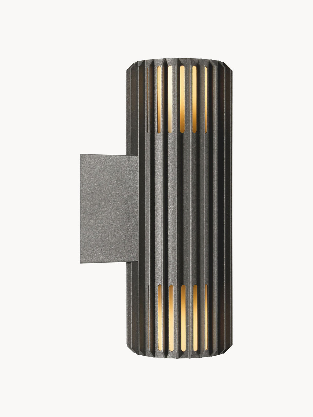 Applique murale d'extérieur Fritz, intensité ajustable - Anthracite