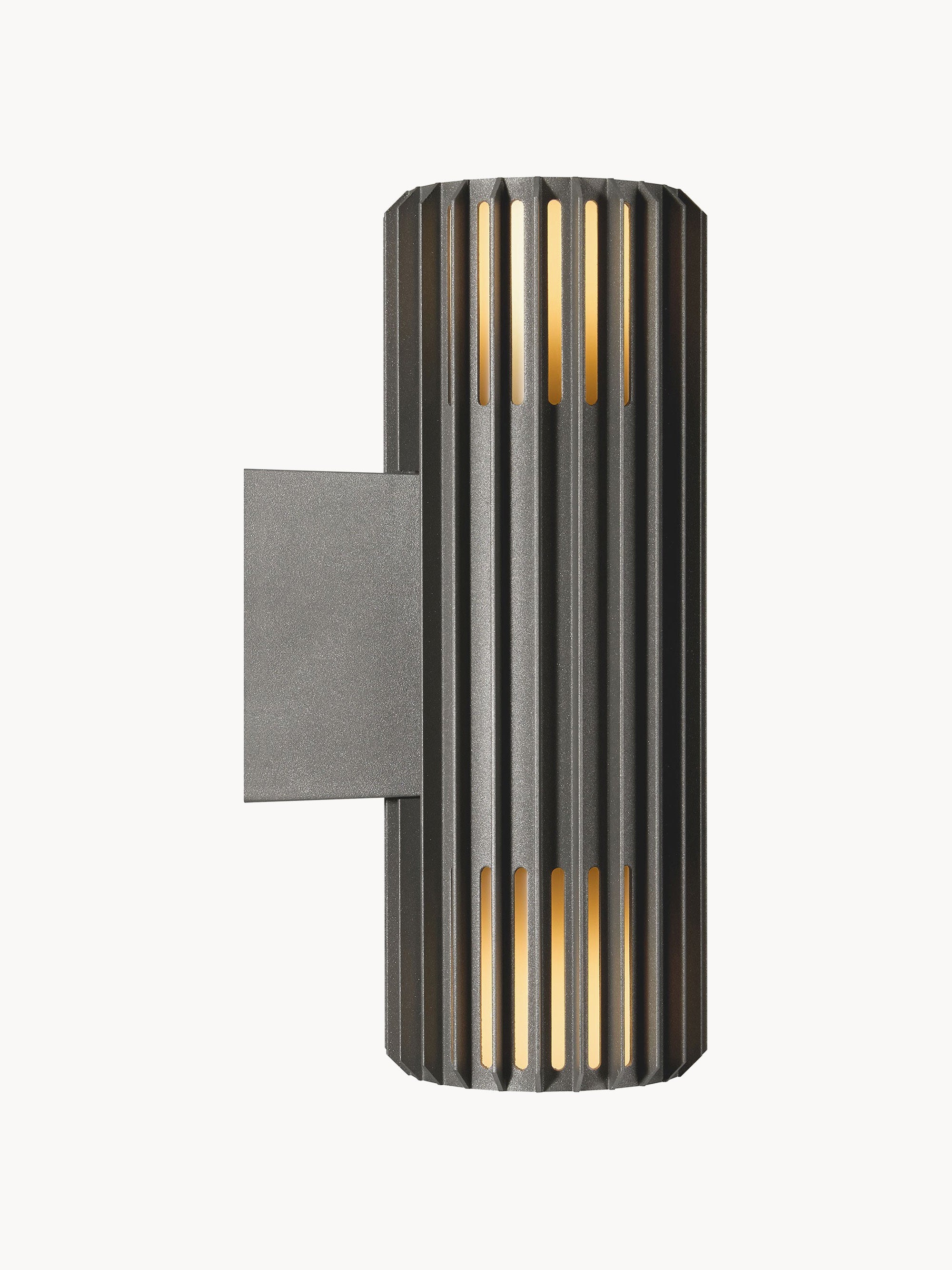 Applique murale d'extérieur Fritz, intensité ajustable - Anthracite