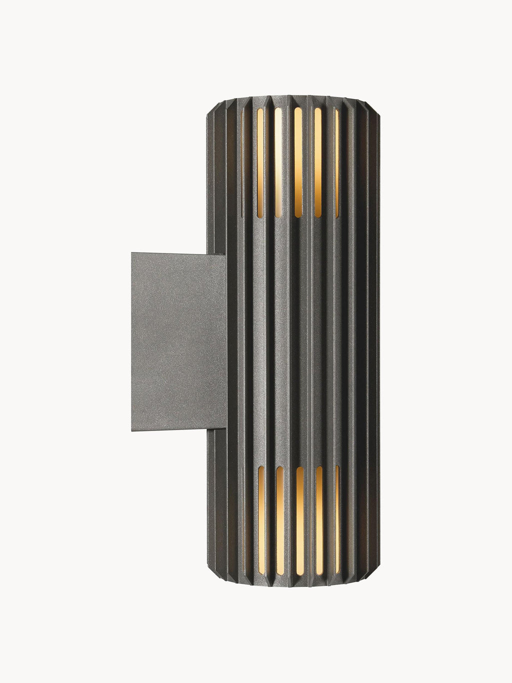 Applique murale d'extérieur Fritz, intensité ajustable - Anthracite