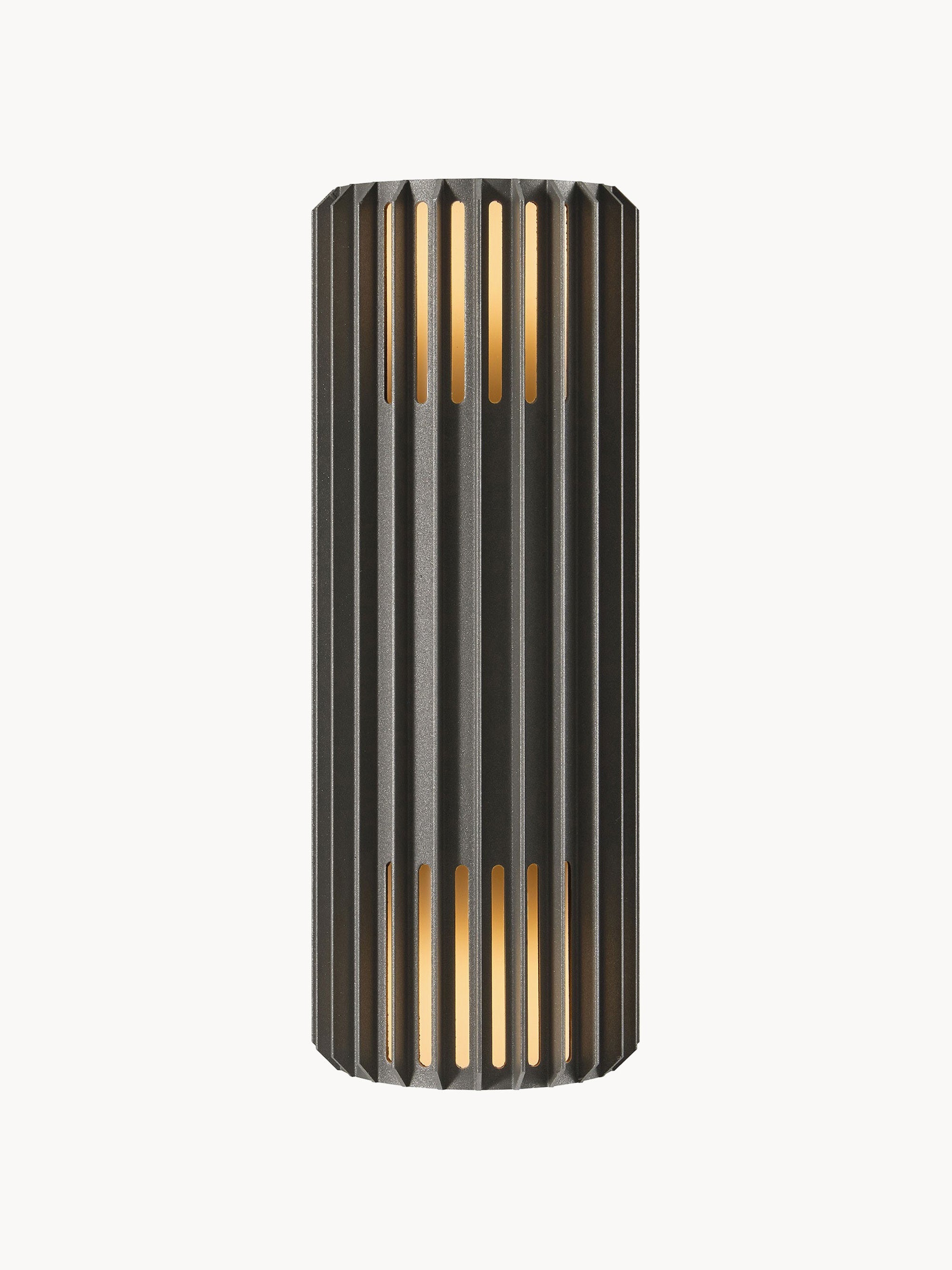 Applique murale d'extérieur Fritz, intensité ajustable - Anthracite
