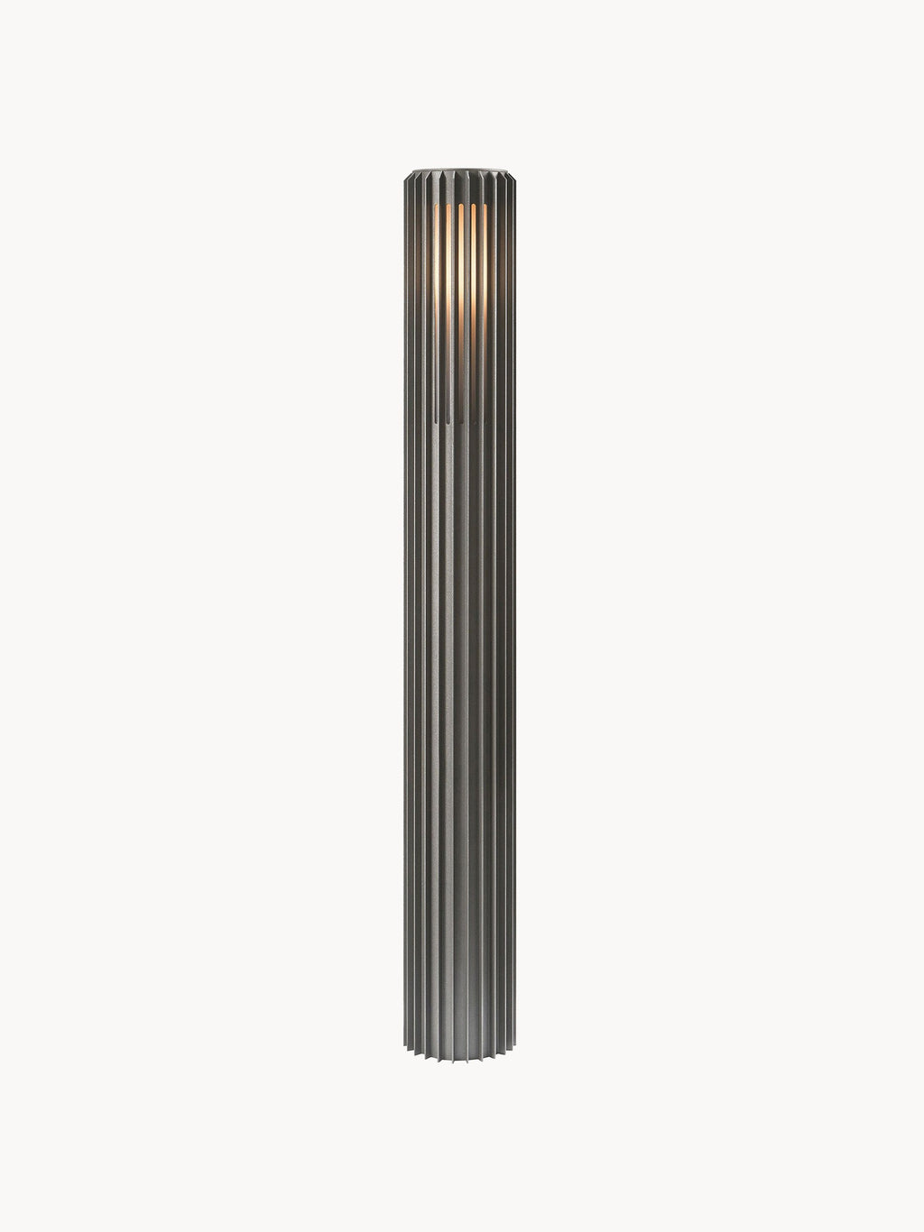 Borne LED d'extérieur Fritz, intensité ajustable - Gris