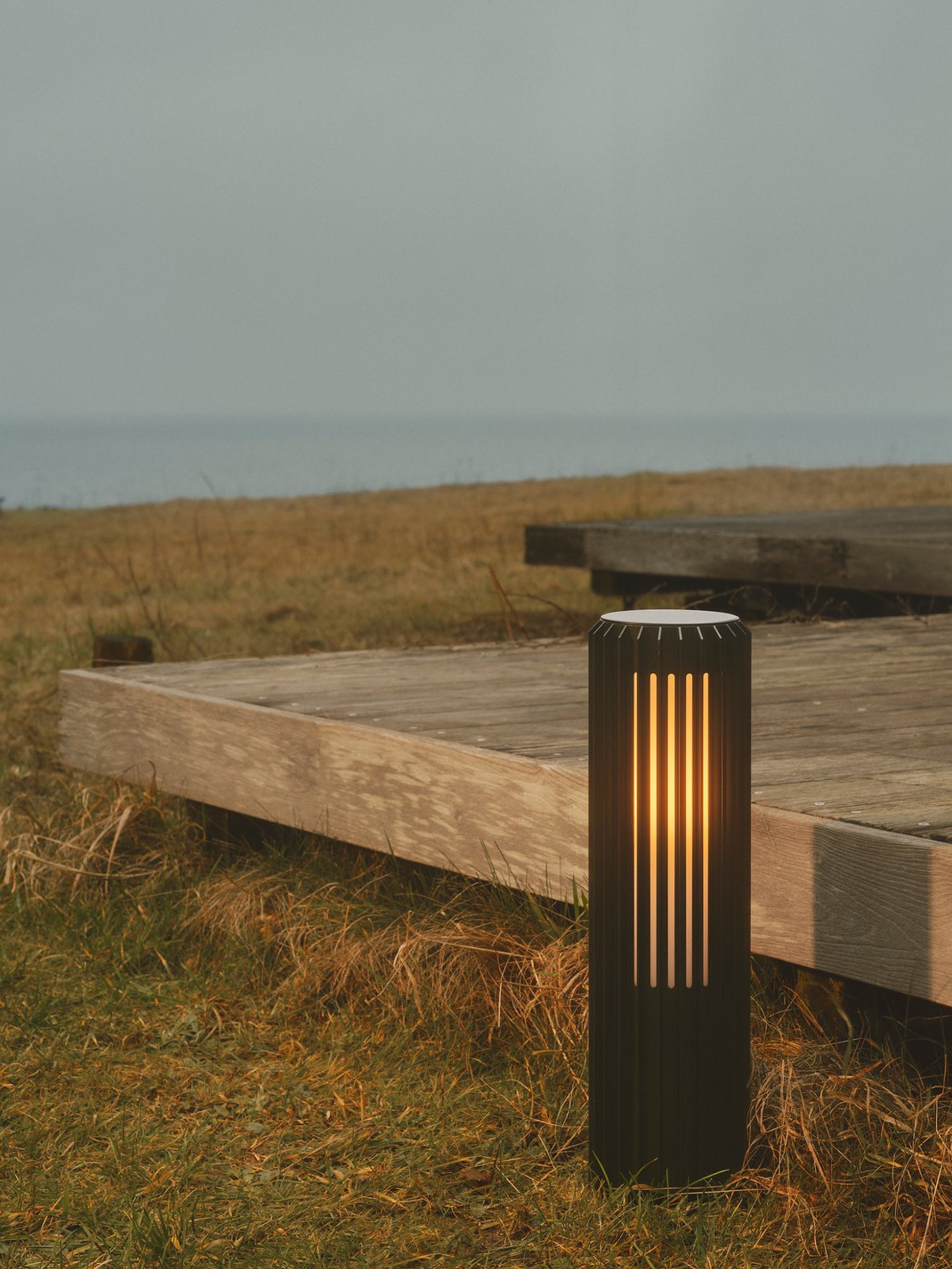 Petite lampe d'extérieur Fritz - Noir