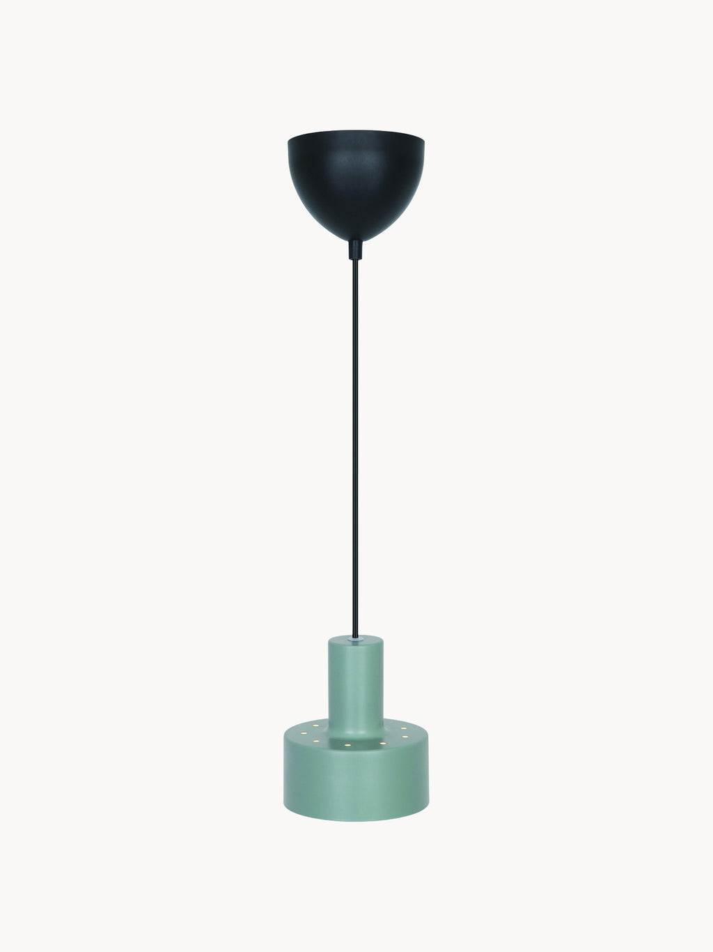 Petite suspension Jair - Vert menthe, noir