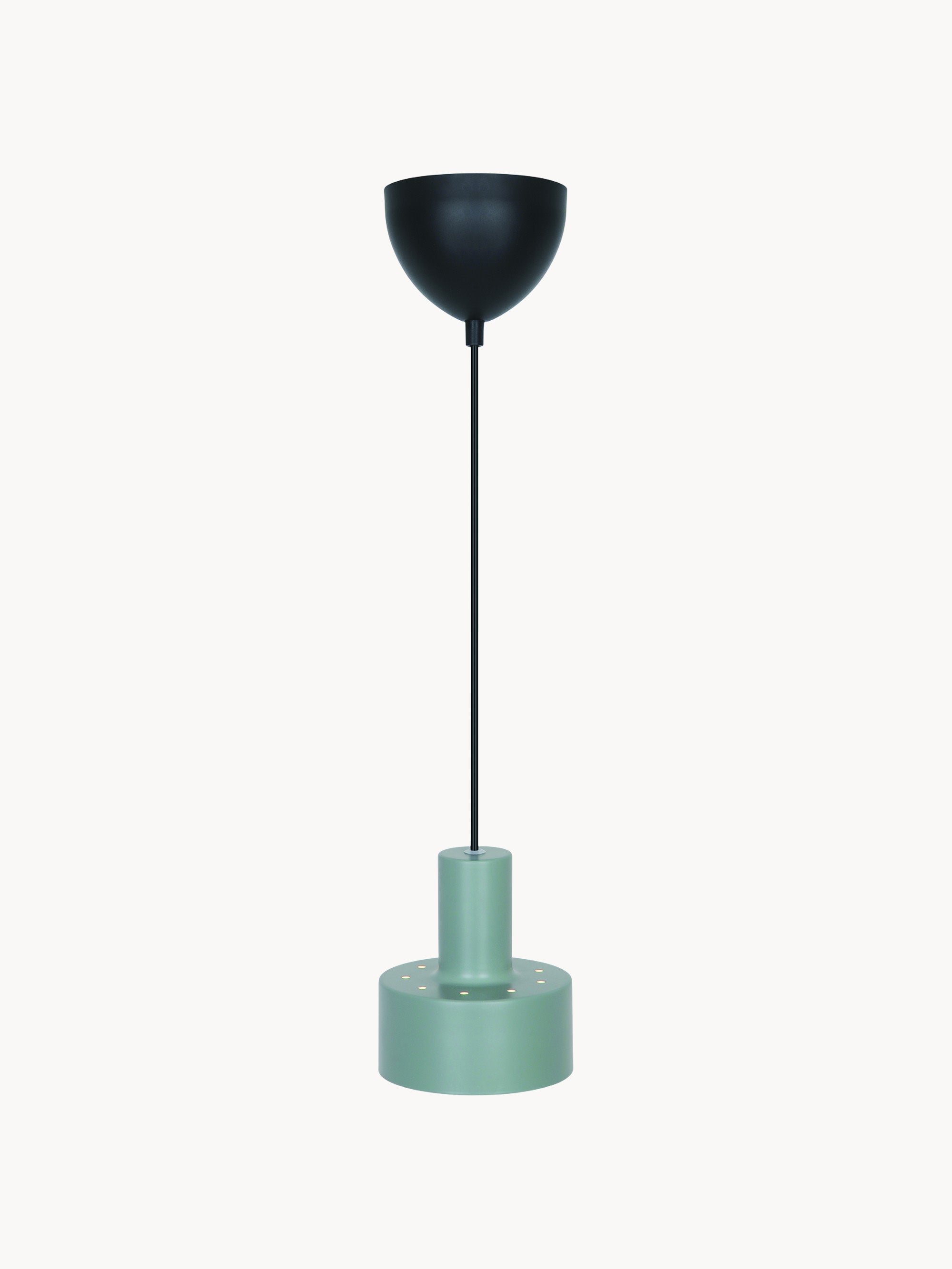 Petite suspension Jair - Vert menthe, noir