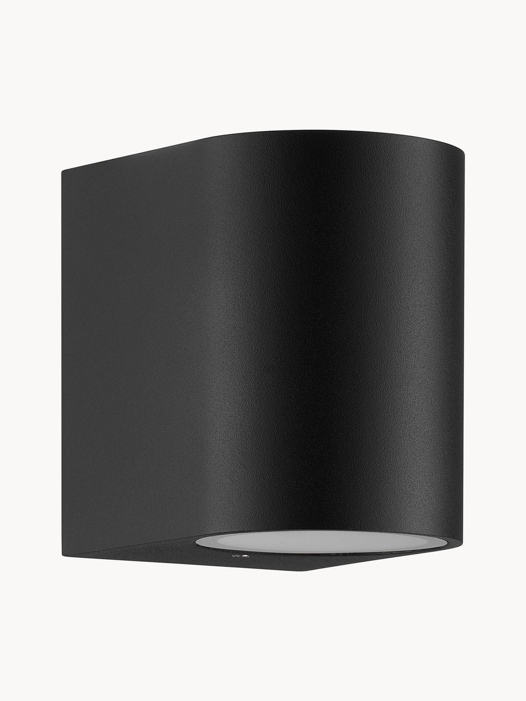Petite applique murale d'extérieur à intensité variable Jyri - Noir