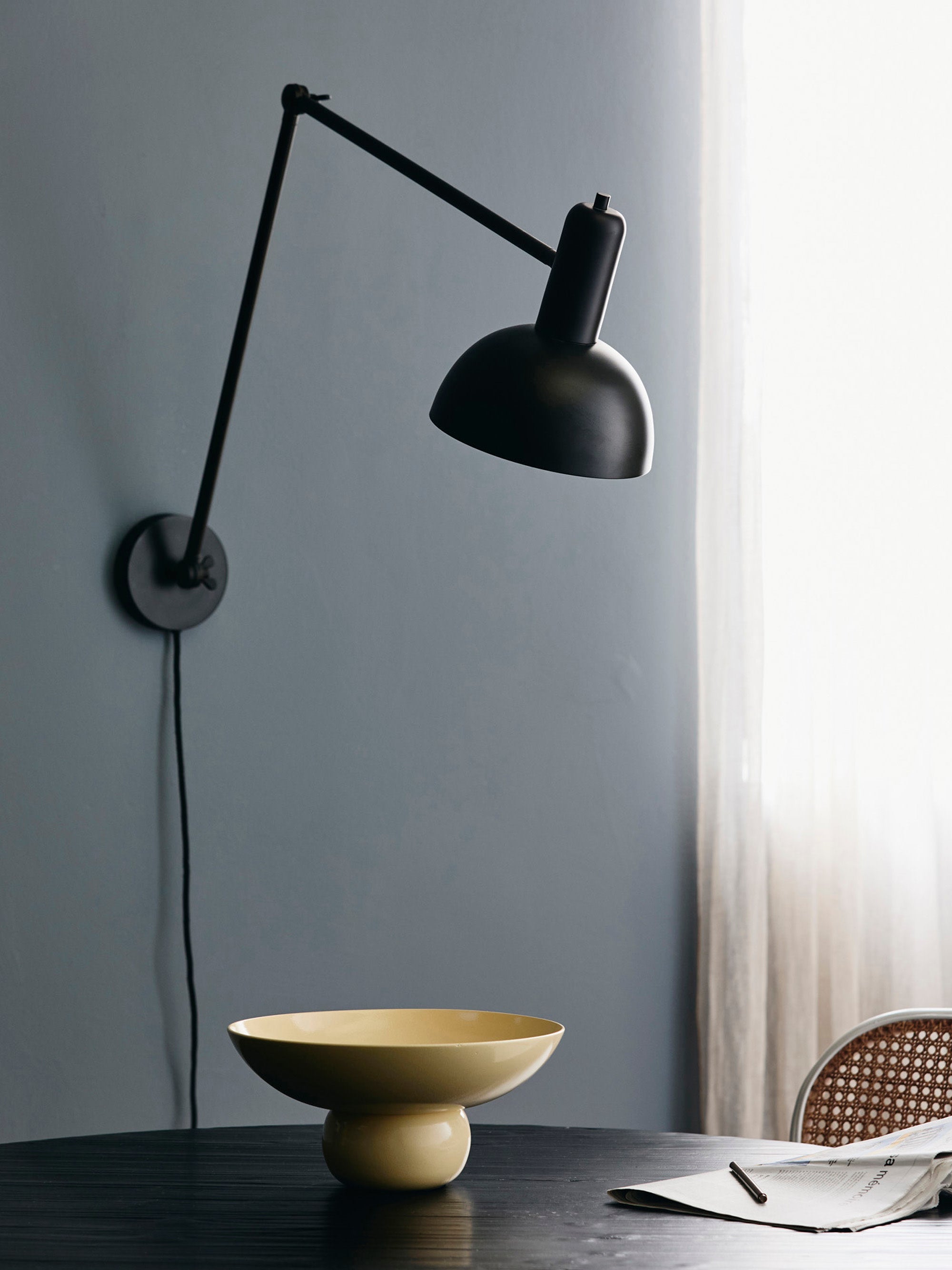 Applique murale Mathias - Noir