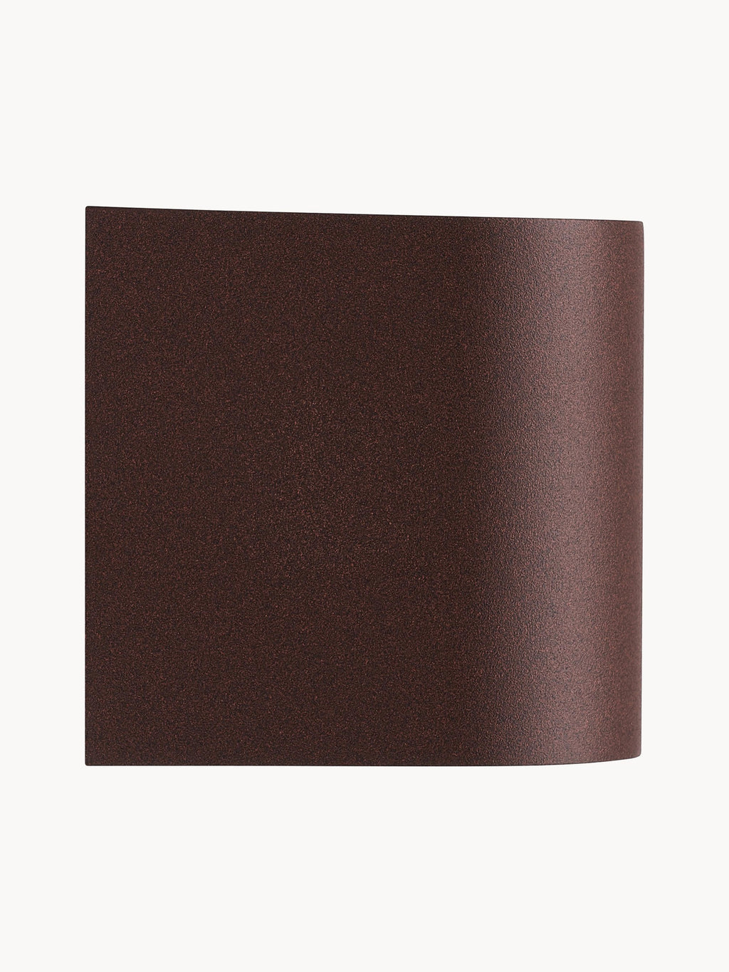 Petite applique murale d'extérieur à intensité variable Jyri - Brun foncé