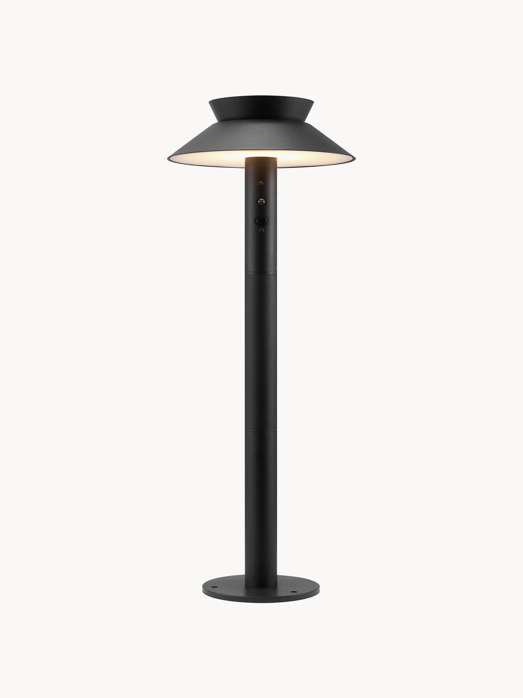 Borne lumineuse LED avec capteur de mouvement Fjallar - Noir
